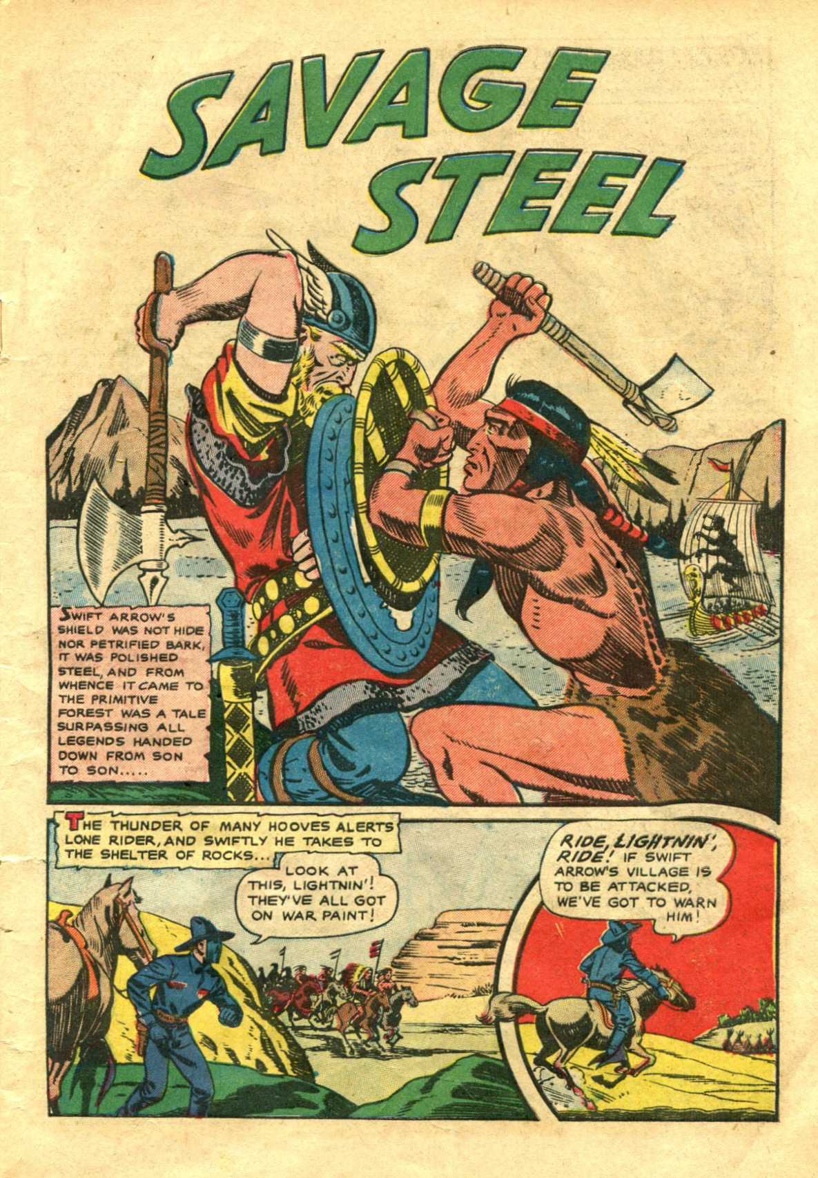 Read online Swift Arrow (1954) comic -  Issue #3 - 2