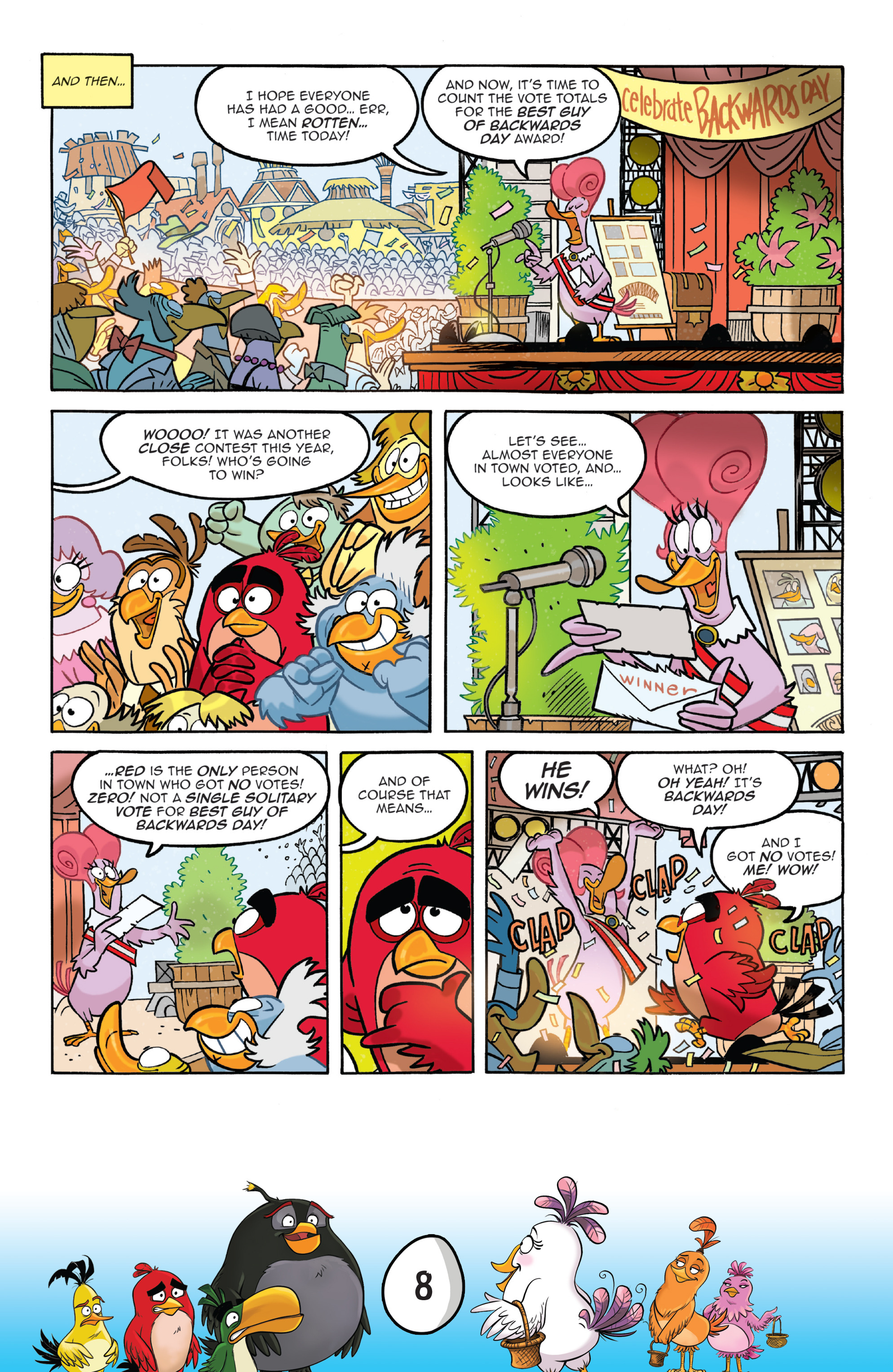 Read online Angry Birds: Flight School comic -  Issue #1 - 10