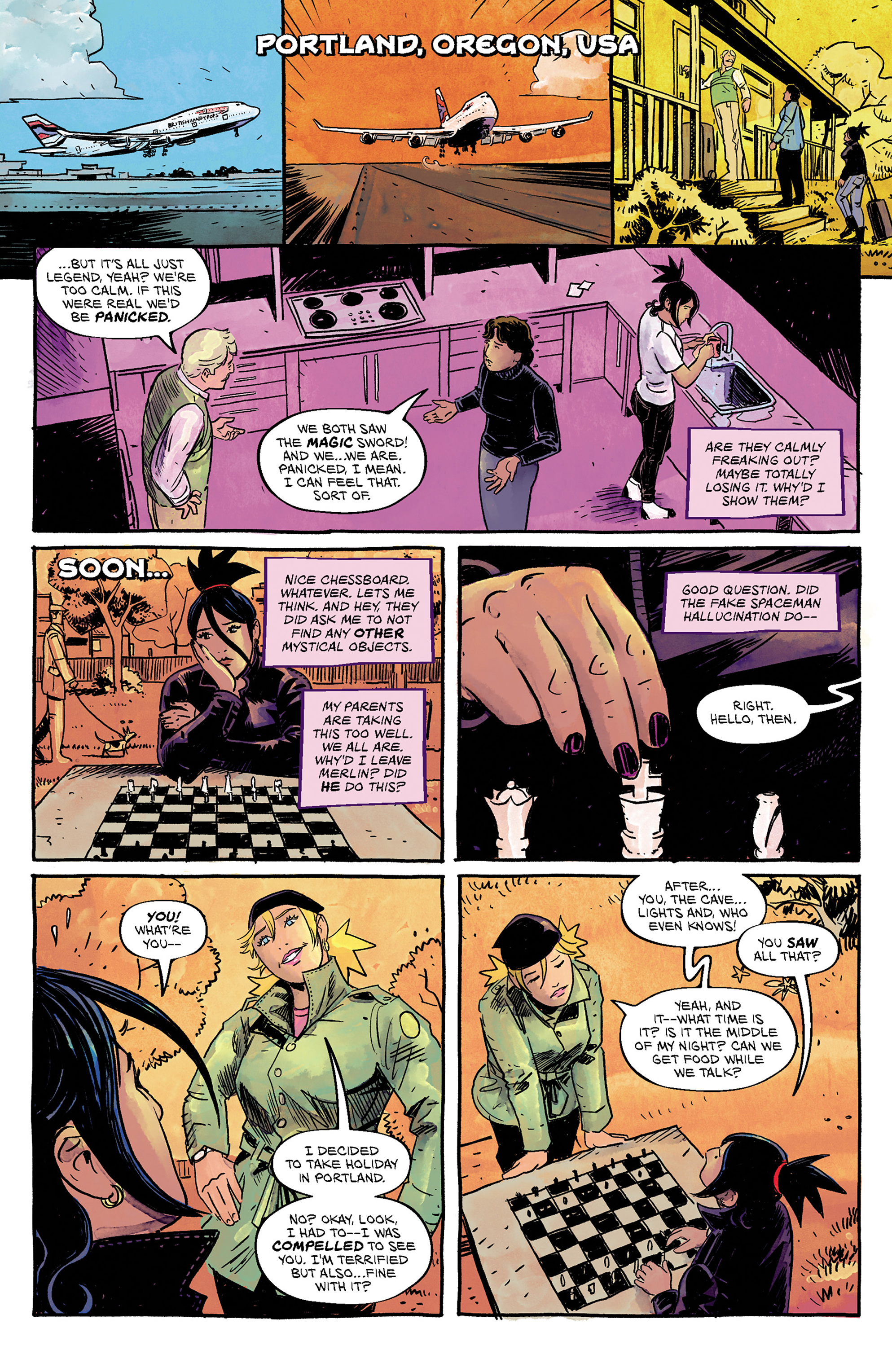 Read online The Once and Future Queen comic -  Issue #1 - 17