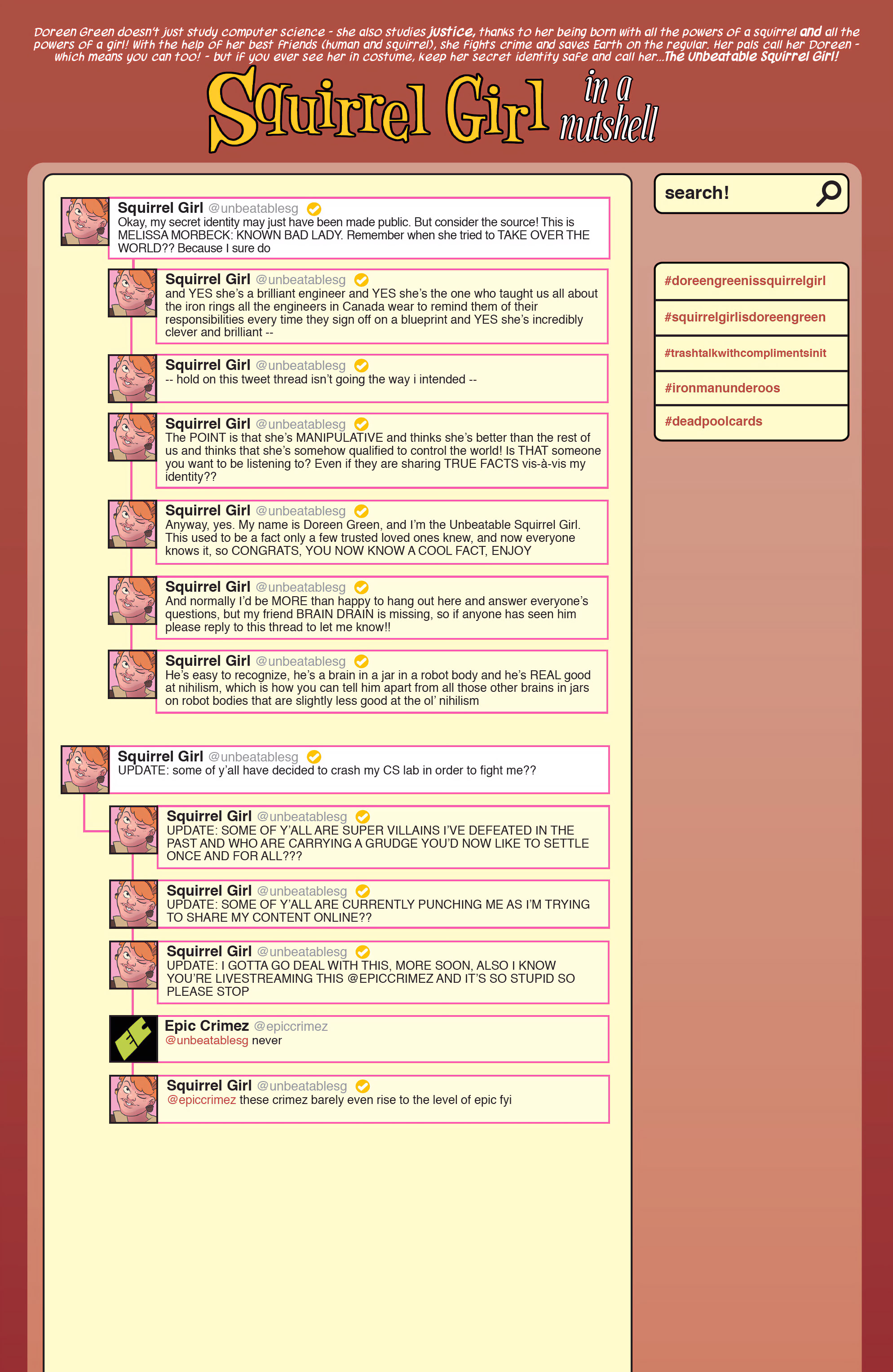 Read online The Unbeatable Squirrel Girl Omnibus comic -  Issue # TPB (Part 15) - 96