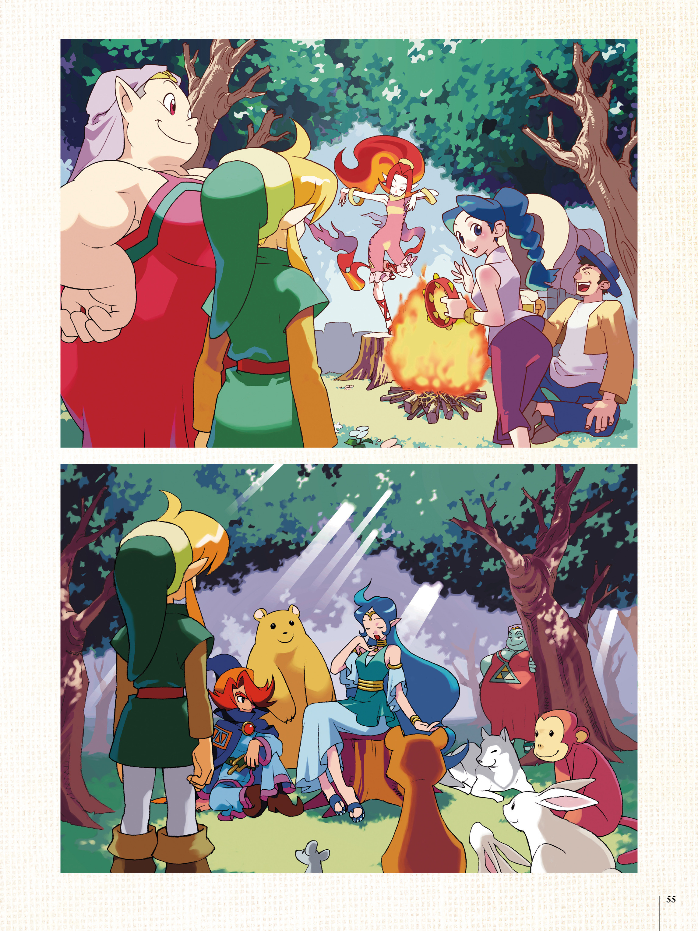 Read online The Legend of Zelda: Art & Artifacts comic -  Issue # TPB - 54