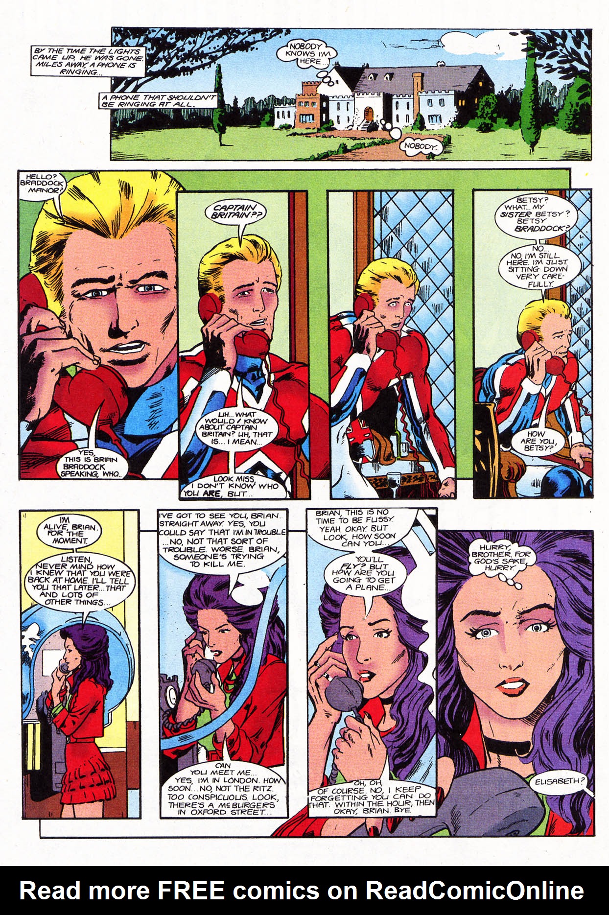 Read online X-Men Archives Featuring Captain Britain comic -  Issue #3 - 13