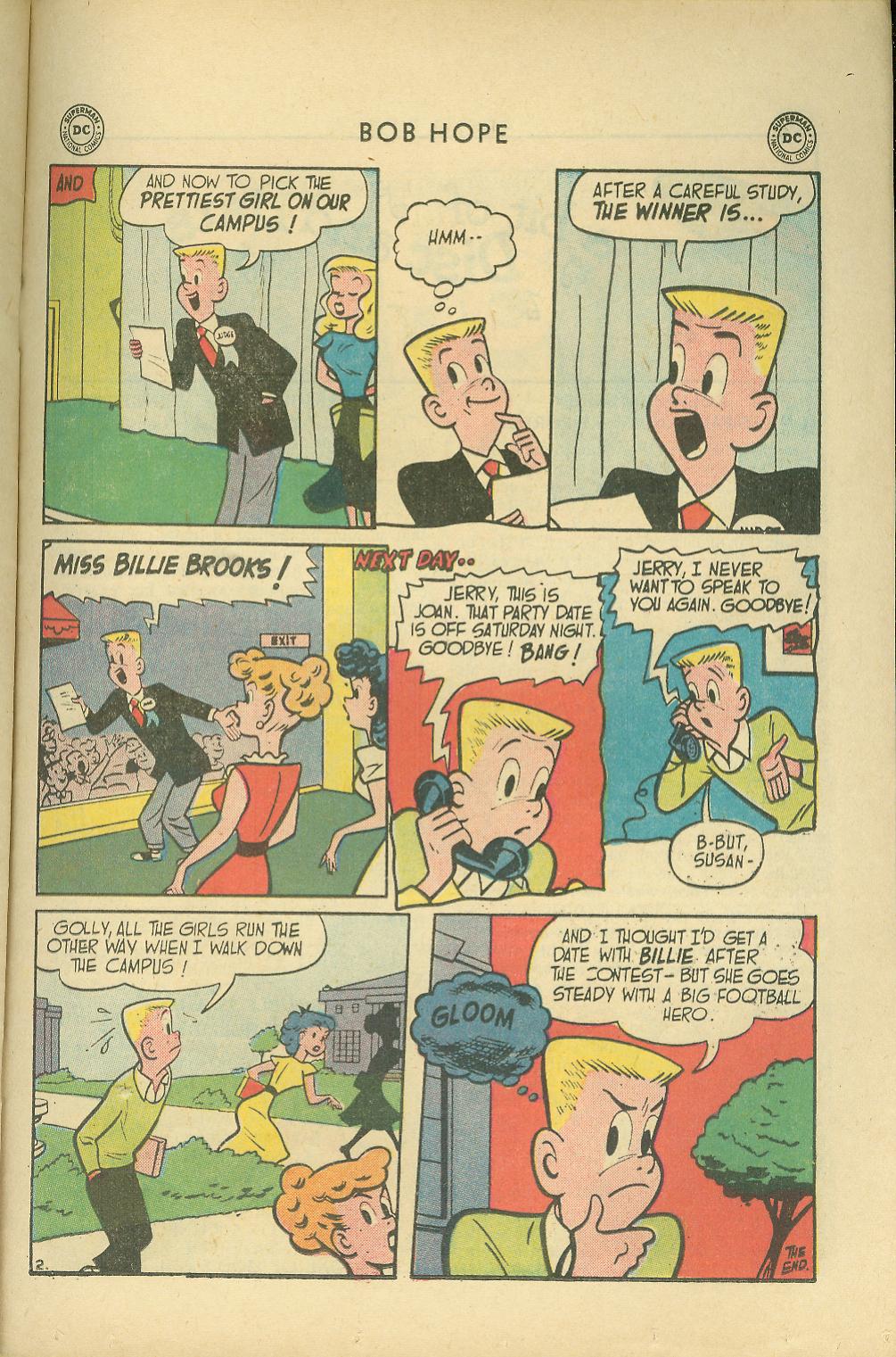 Read online The Adventures of Bob Hope comic -  Issue #54 - 23