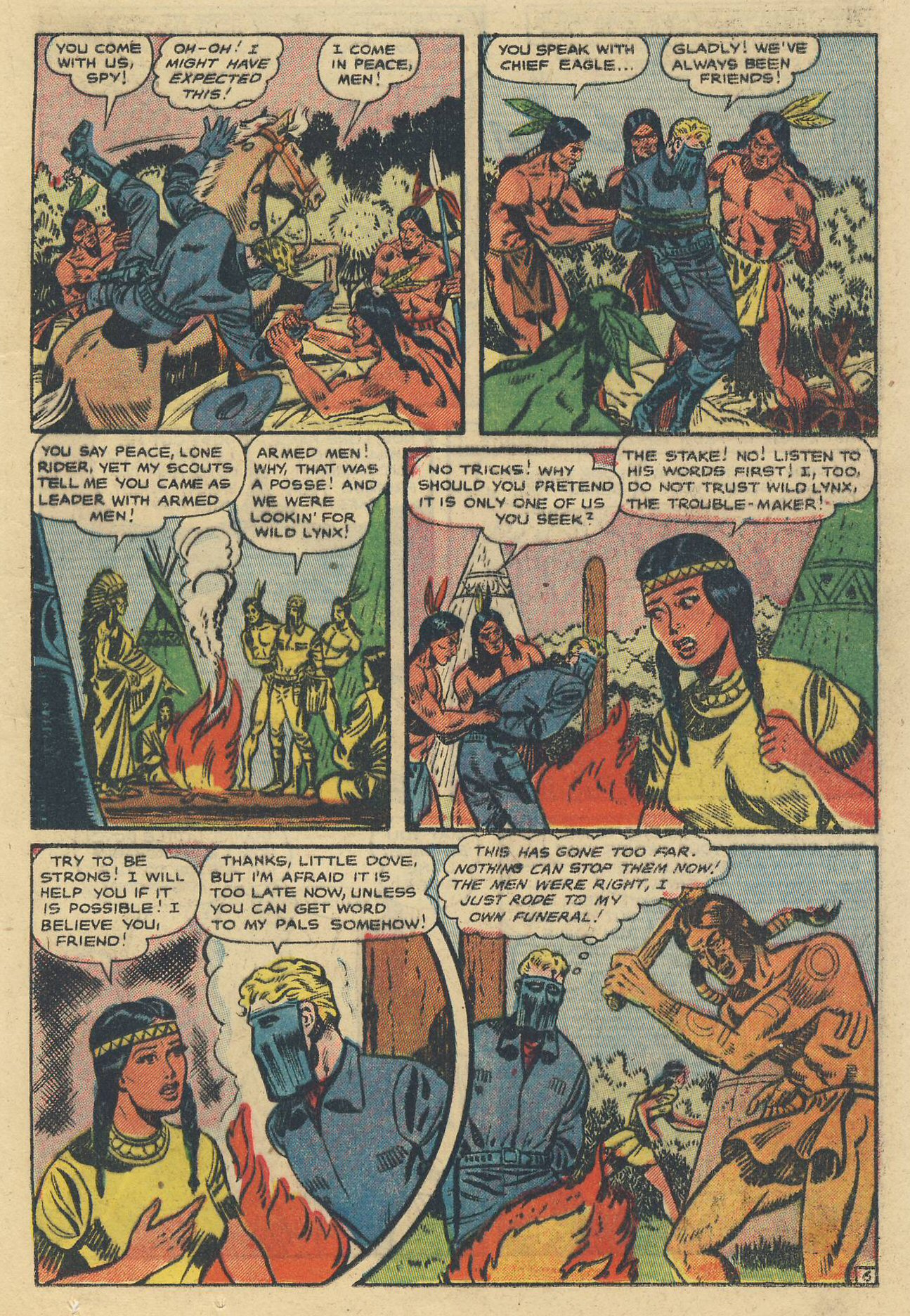 Read online Swift Arrow (1954) comic -  Issue #5 - 17
