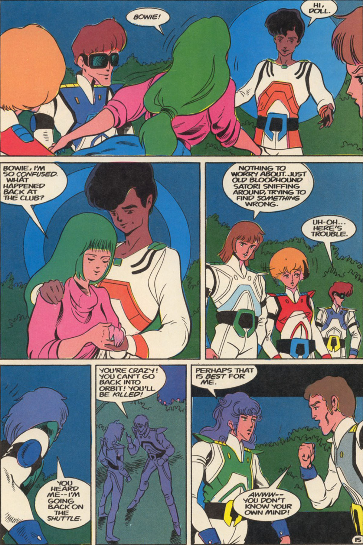 Read online Robotech Masters comic -  Issue #20 - 19