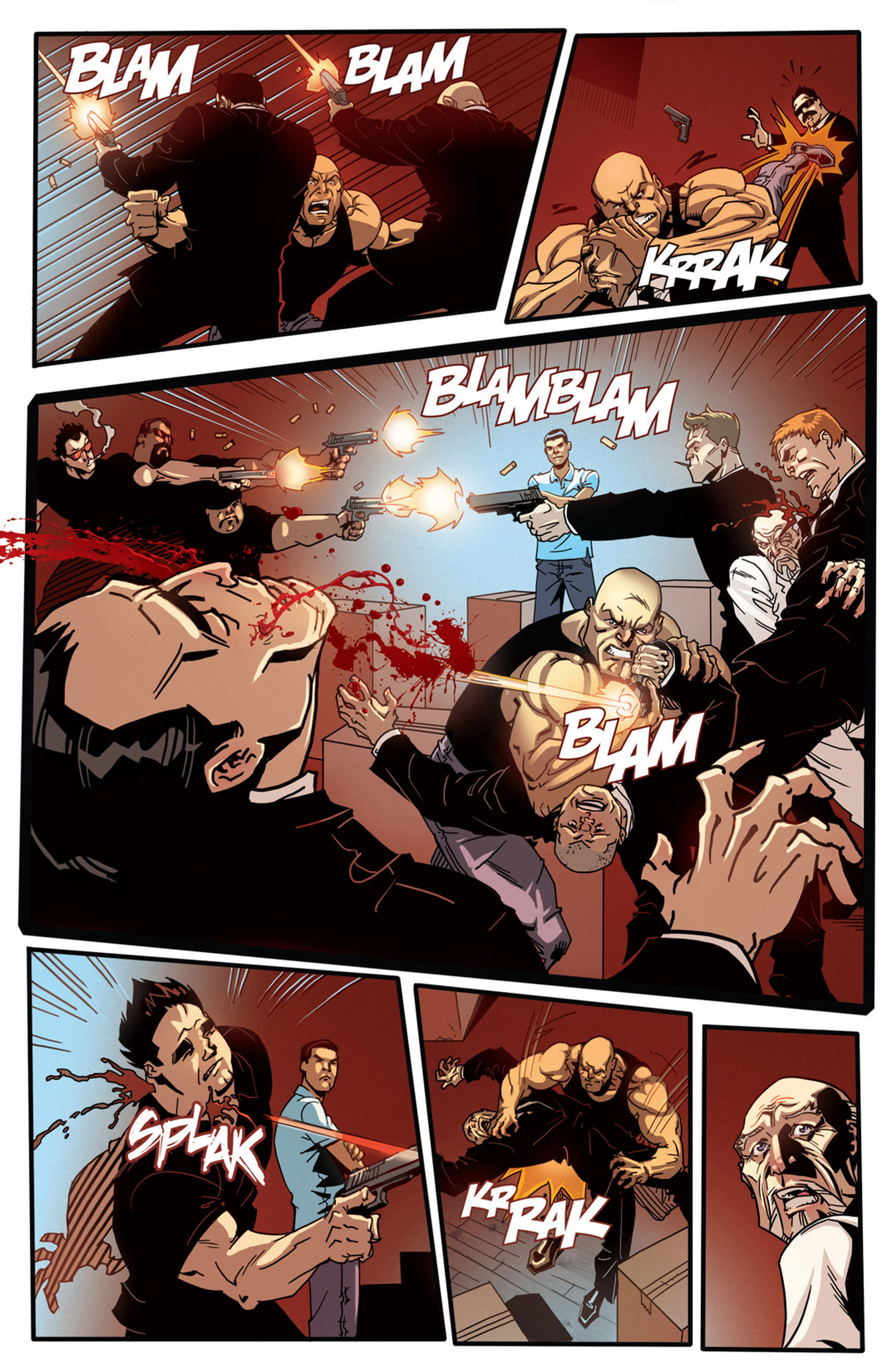 Read online Grimm Fairy Tales presents Godstorm comic -  Issue #1 - 6