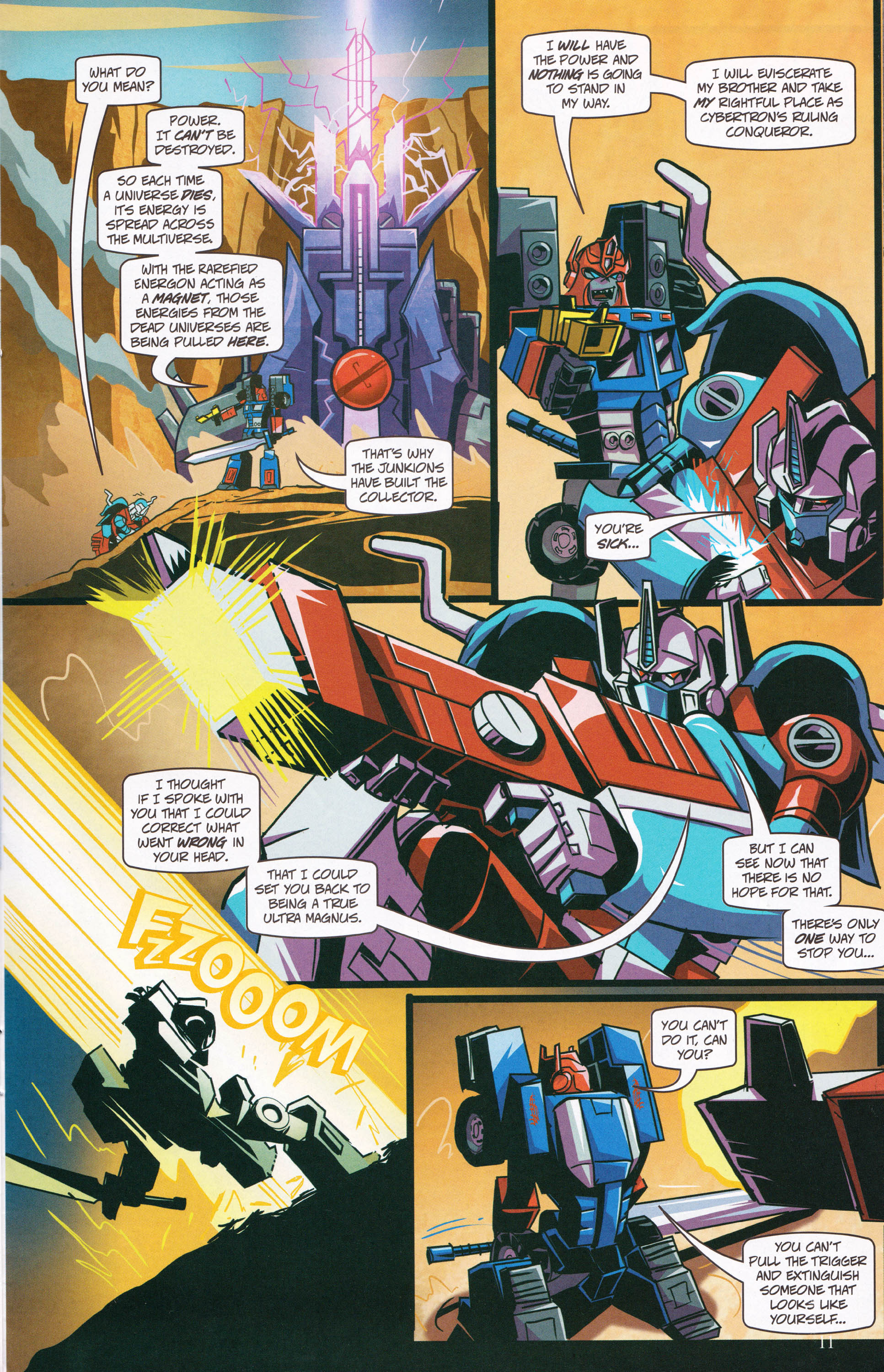 Read online Transformers: Collectors' Club comic -  Issue #62 - 11
