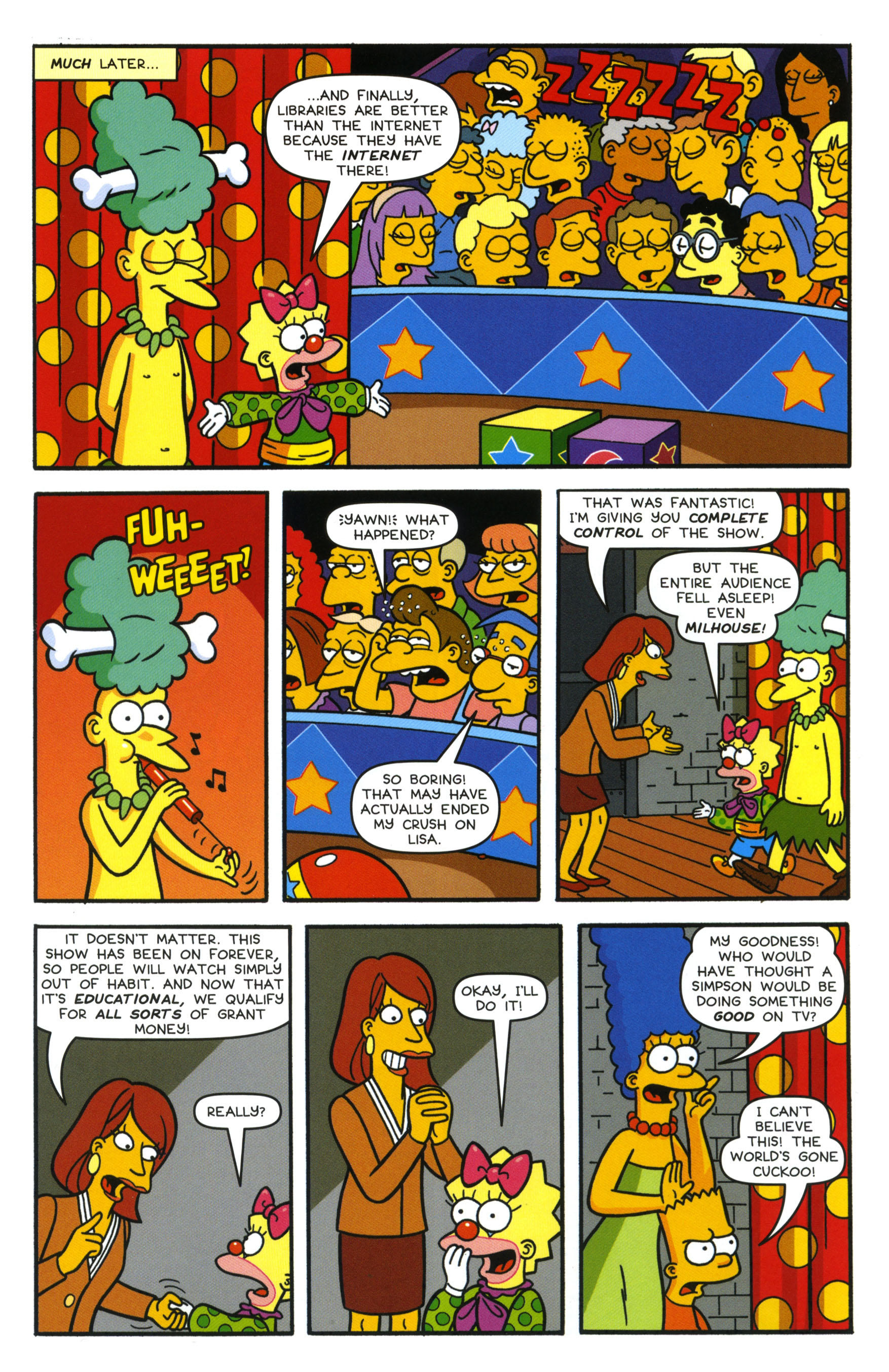 Read online Bongo Comics Free-For-All! comic -  Issue #2018 - 7