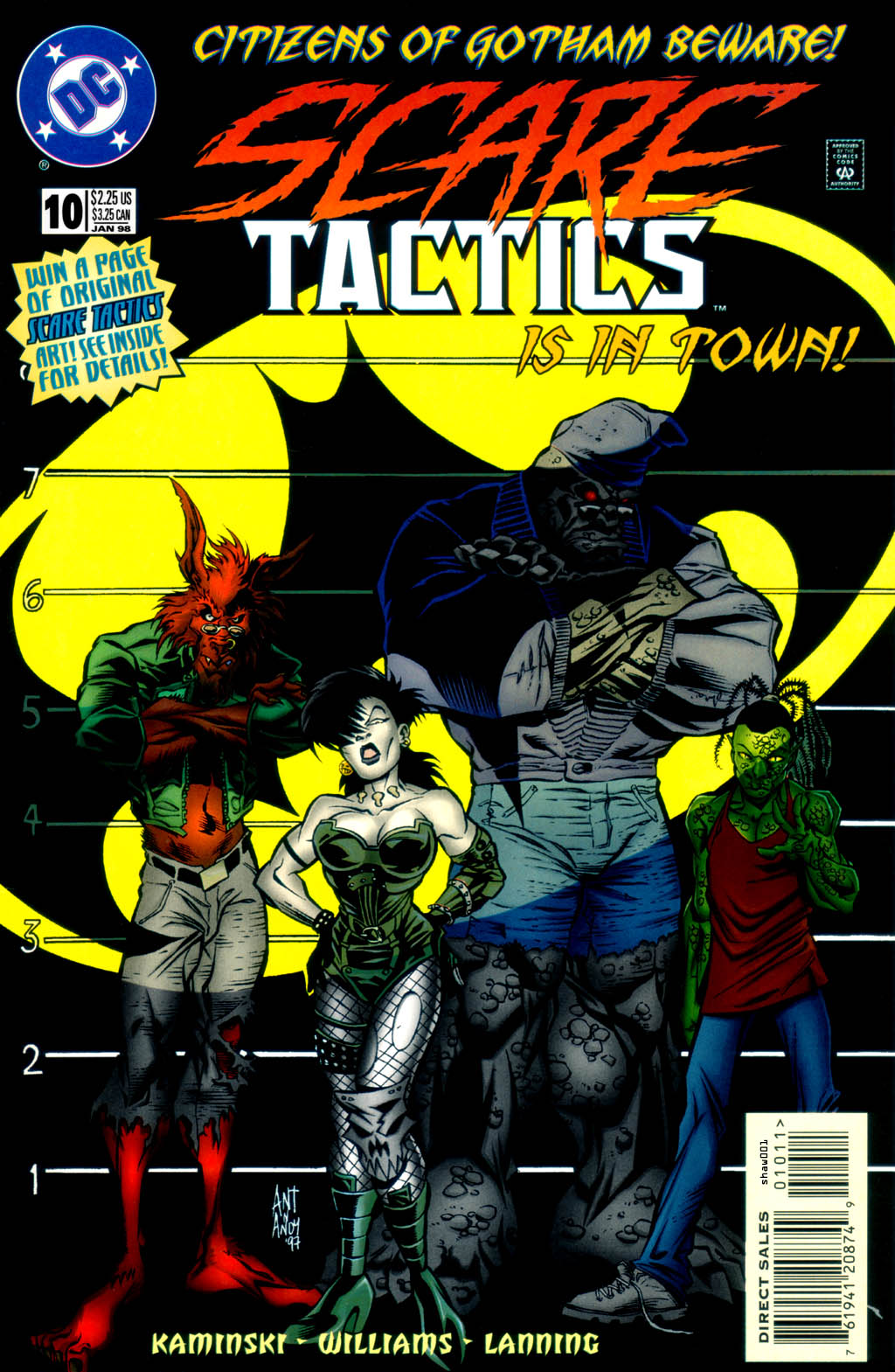 Read online Scare Tactics comic -  Issue #10 - 1
