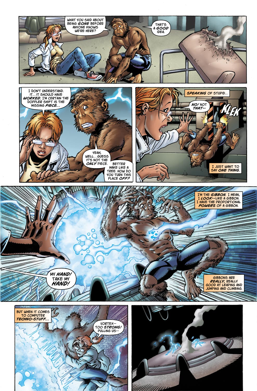 Read online Marvel Apes comic -  Issue #1 - 7