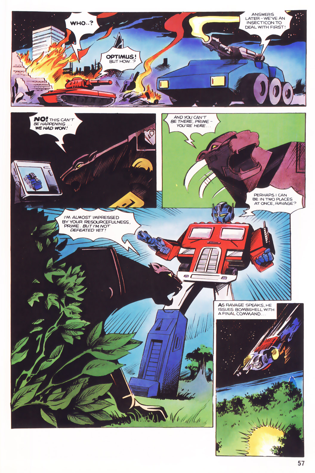 Read online The Transformers Annual comic -  Issue #1985 - 55
