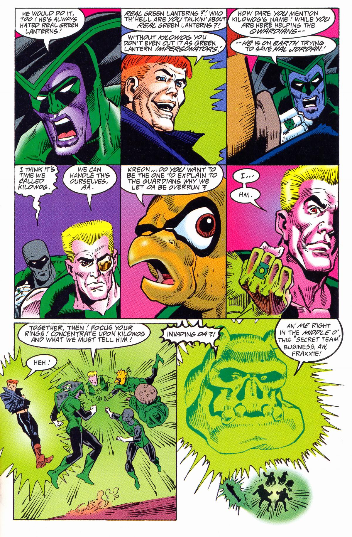 Read online Guy Gardner: Reborn comic -  Issue #3 - 18