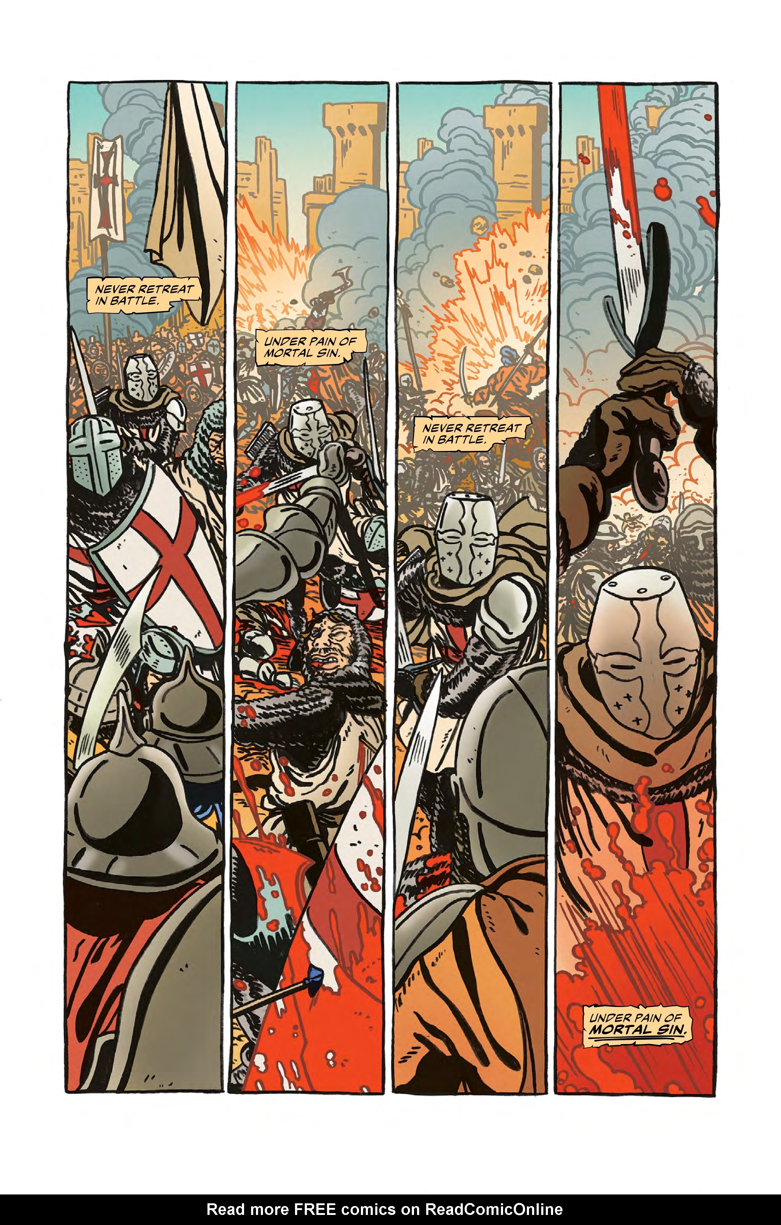 Read online Crusader comic -  Issue #1 - 4