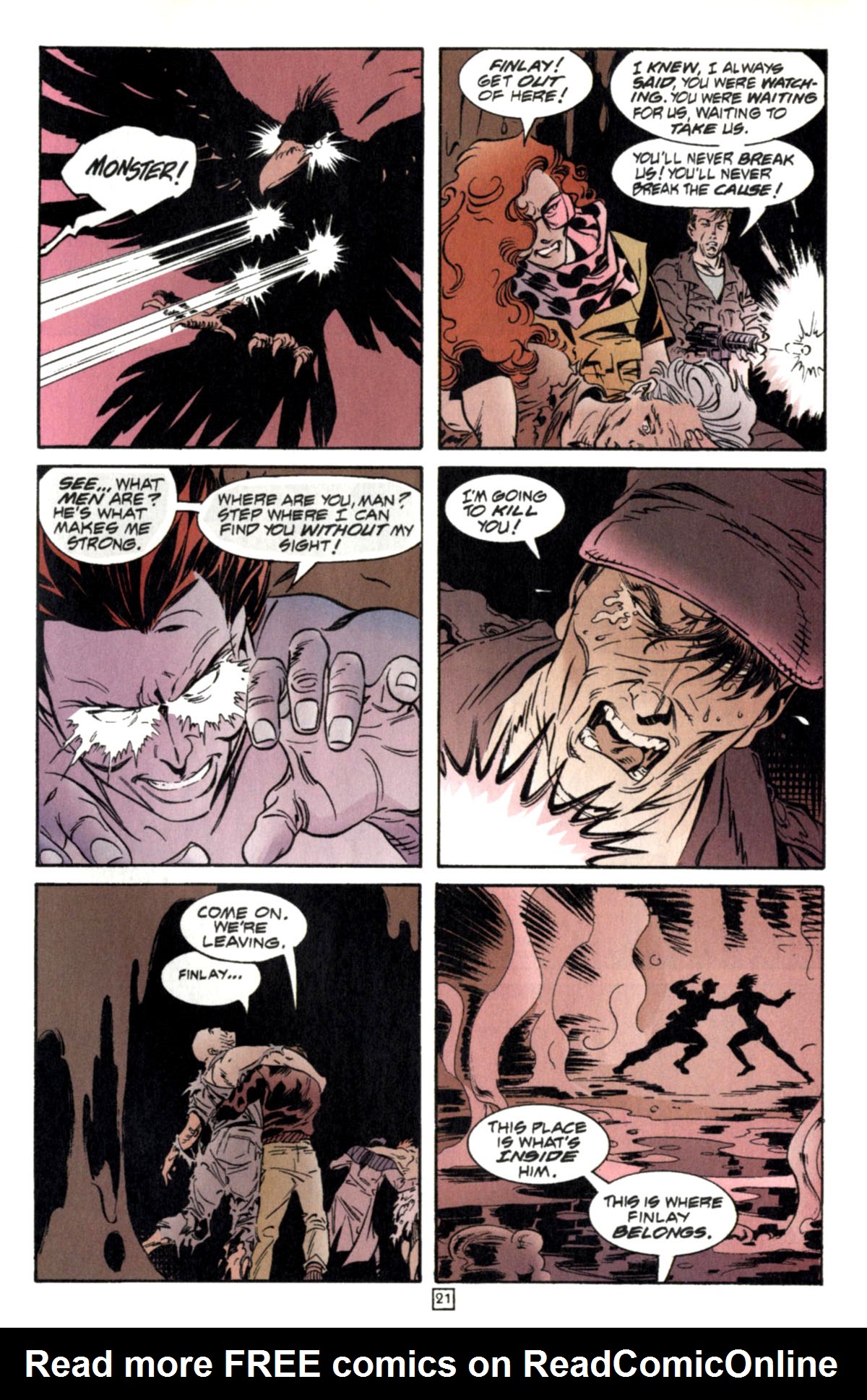 Read online Challengers of the Unknown (1997) comic -  Issue #17 - 30