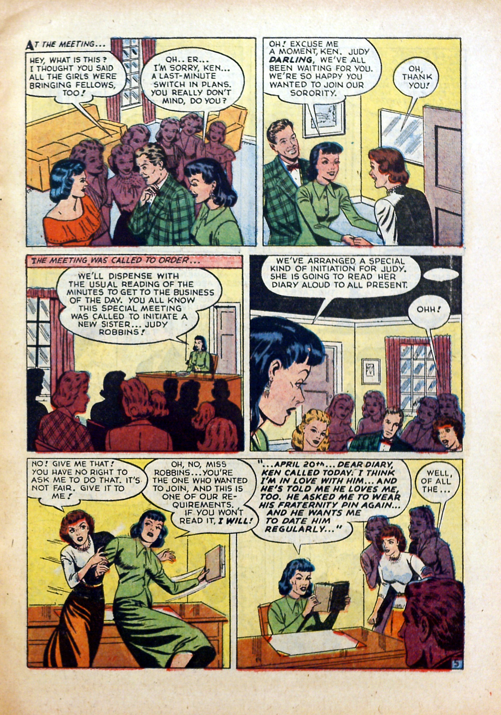 Read online Glamorous Romances comic -  Issue #79 - 15