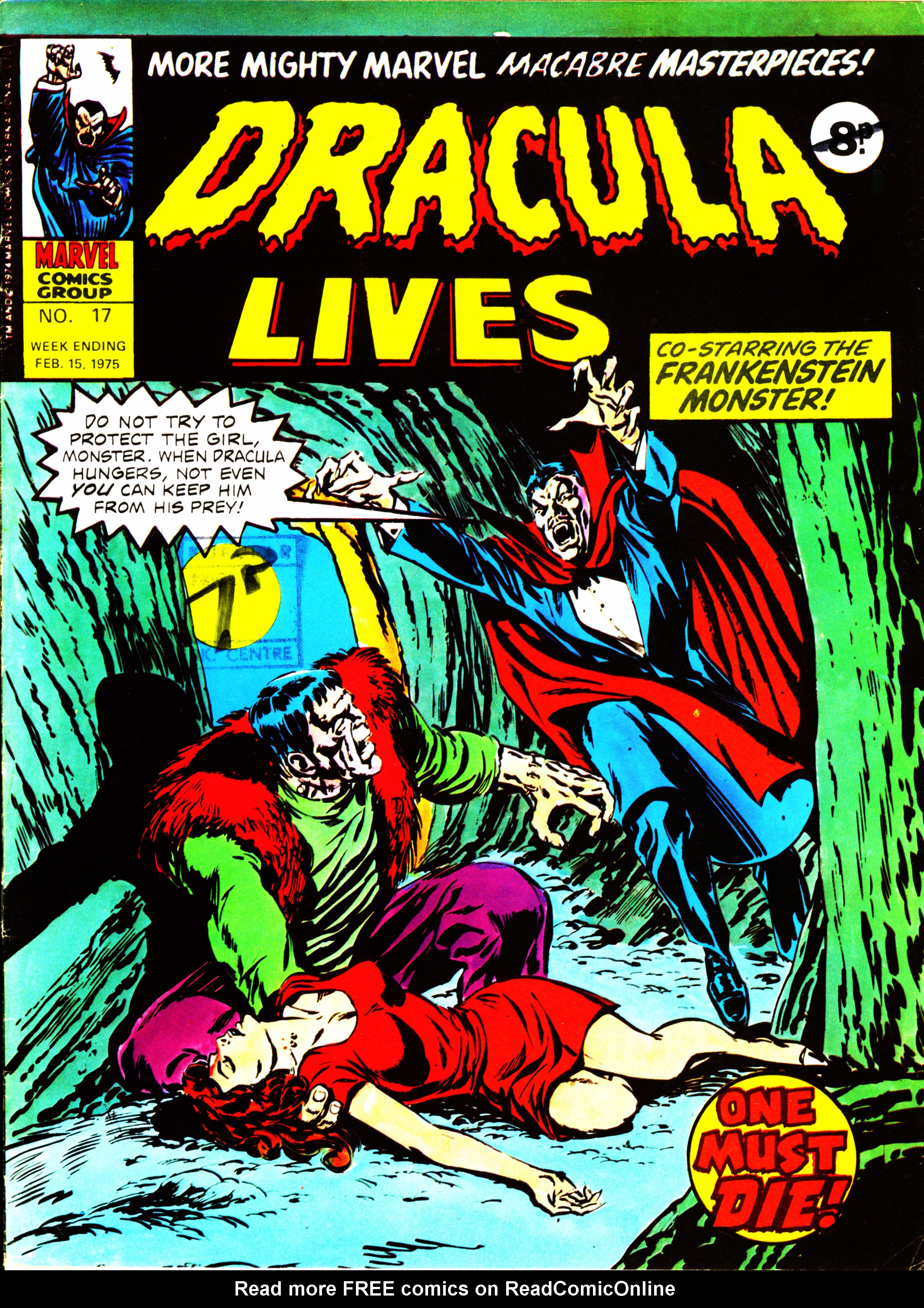Read online Dracula Lives (1974) comic -  Issue #17 - 1