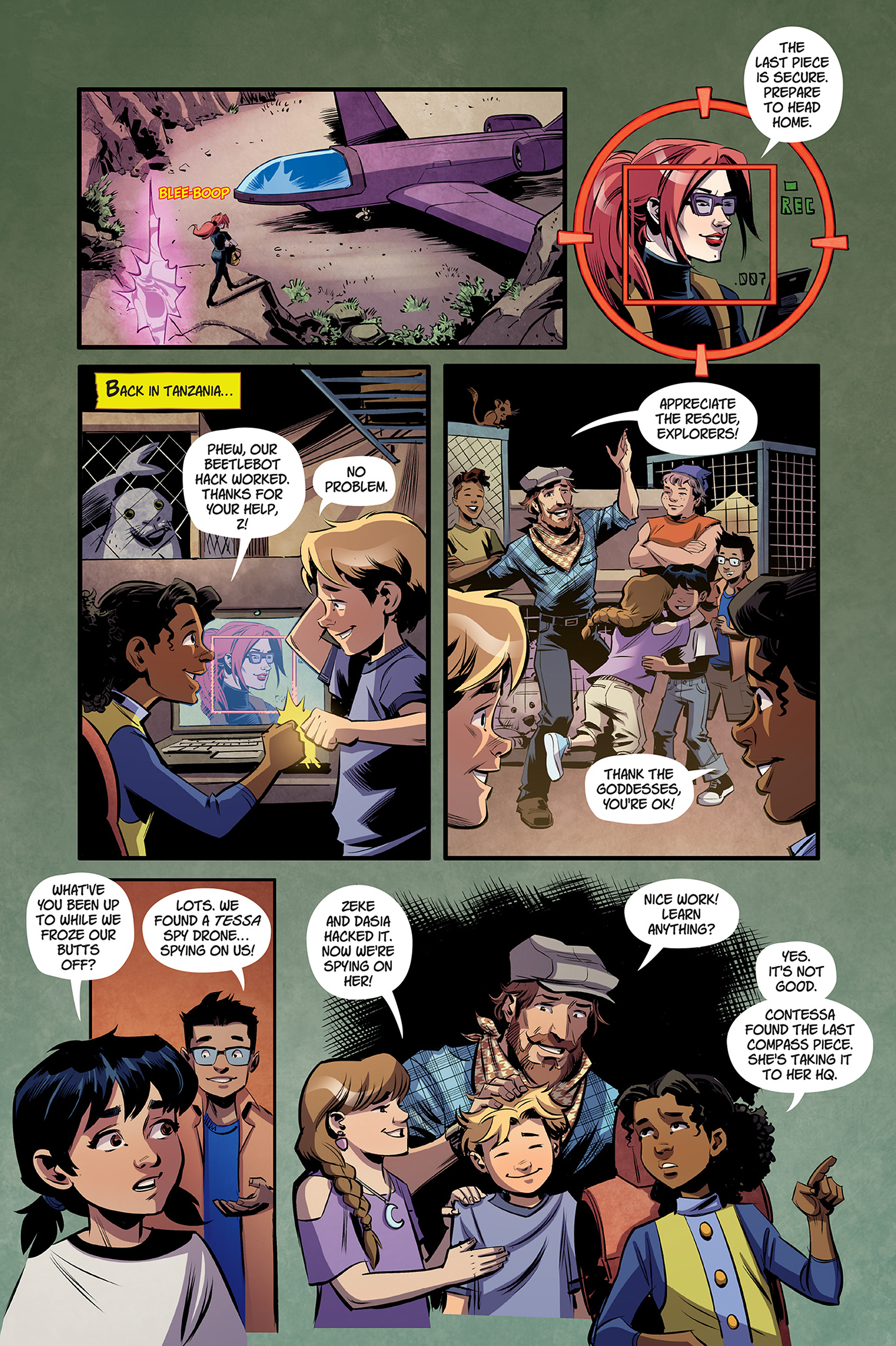 Read online Trackers Presents: Captain Nick & The Explorer Society - Compass of Mems comic -  Issue # TPB (Part 2) - 17