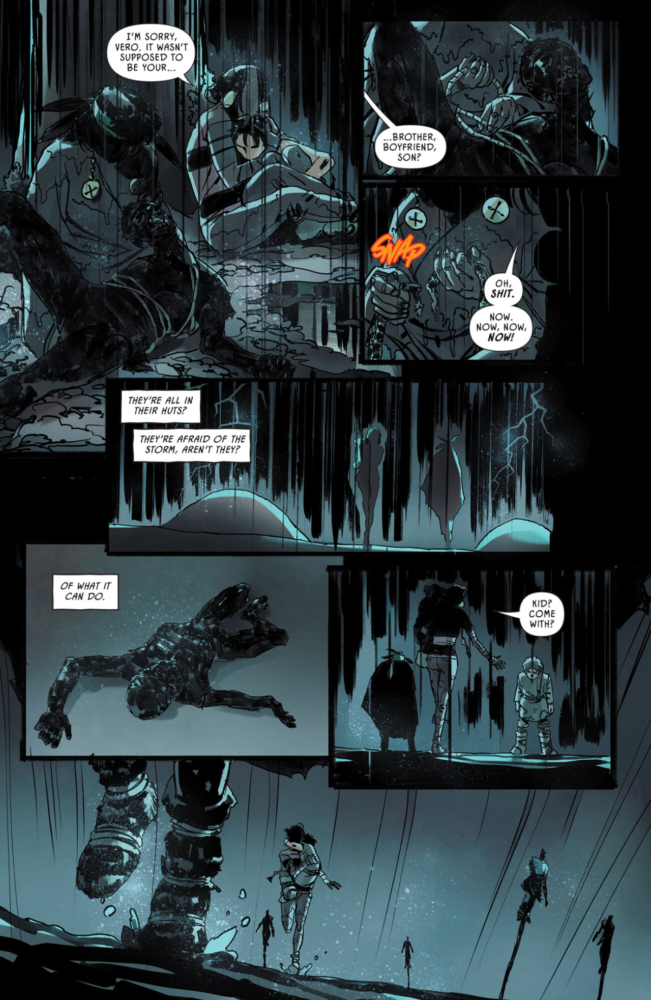 Read online Earthdivers comic -  Issue #8 - 16