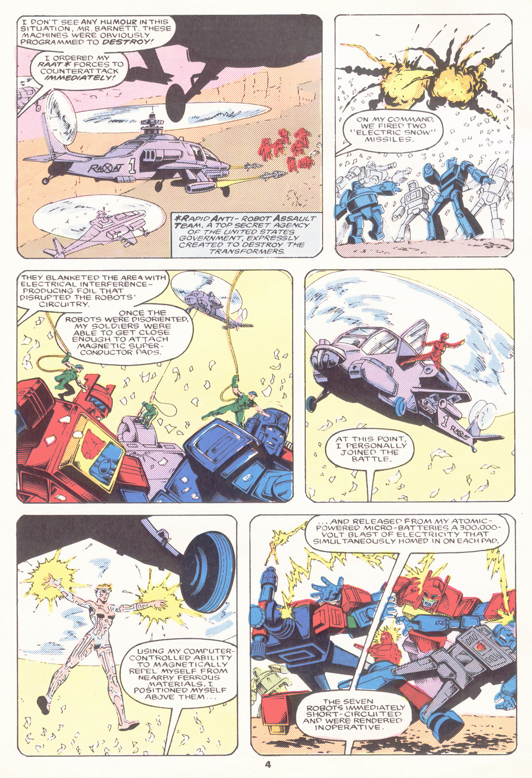 Read online The Transformers (UK) comic -  Issue #91 - 4