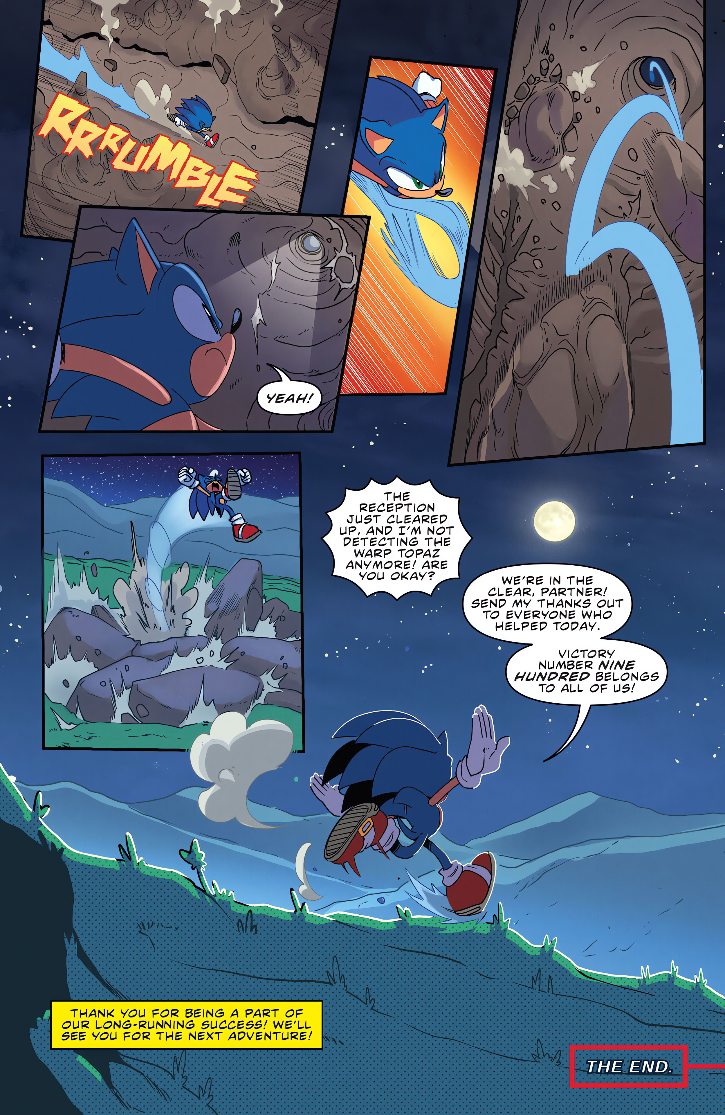 Read online Sonic the Hedgehog’s 900th Adventure comic -  Issue # Full - 43