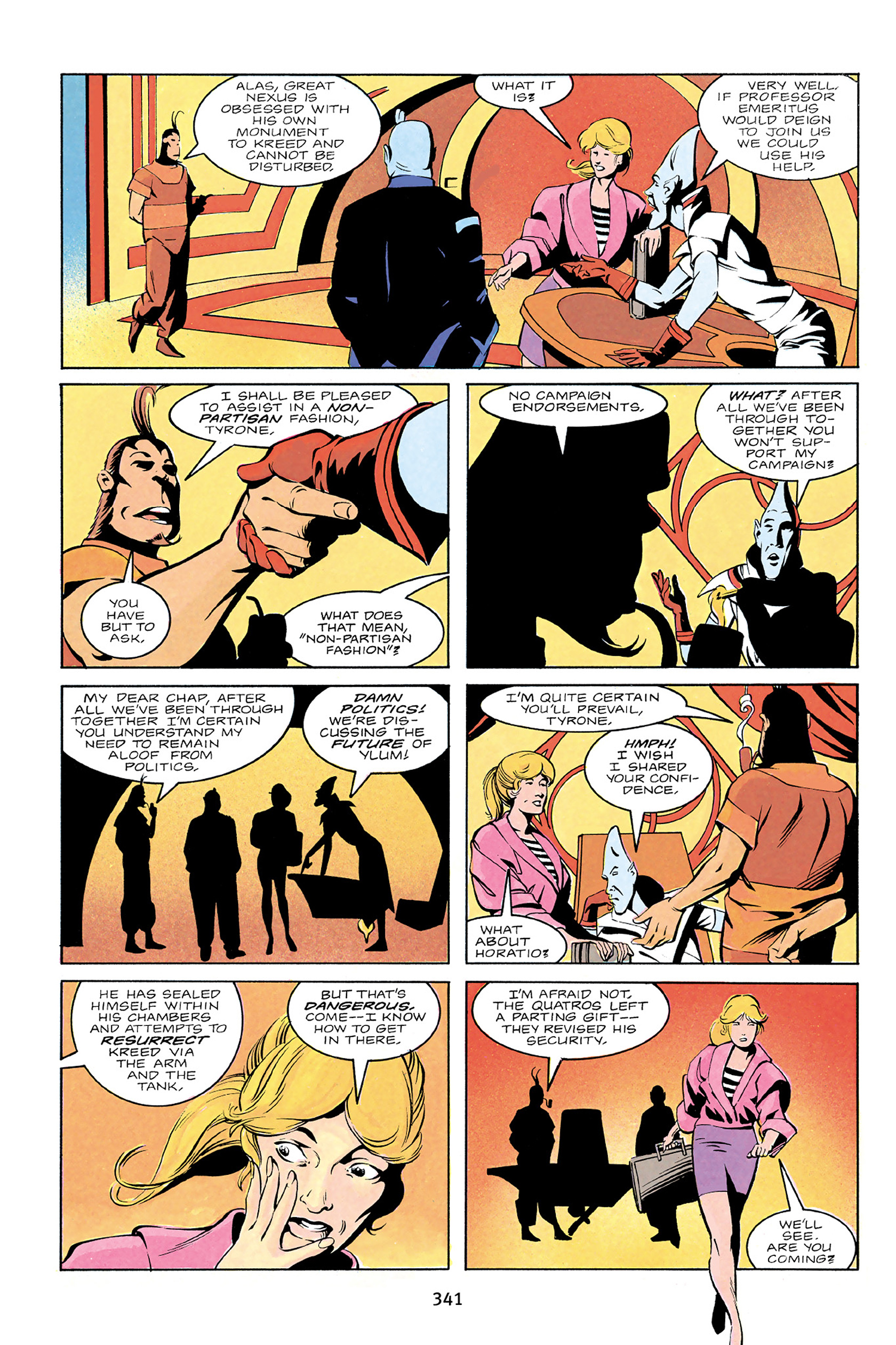 Read online Nexus Omnibus comic -  Issue # TPB 4 - 338