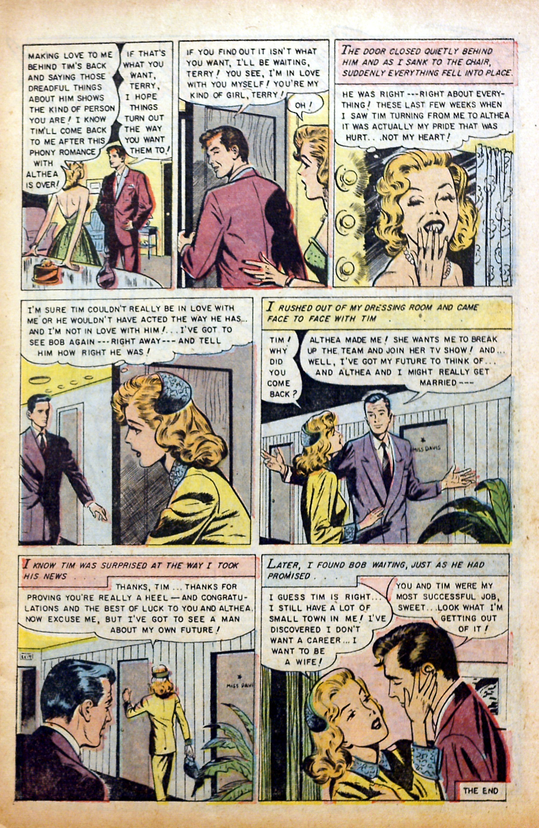 Read online Glamorous Romances comic -  Issue #78 - 9