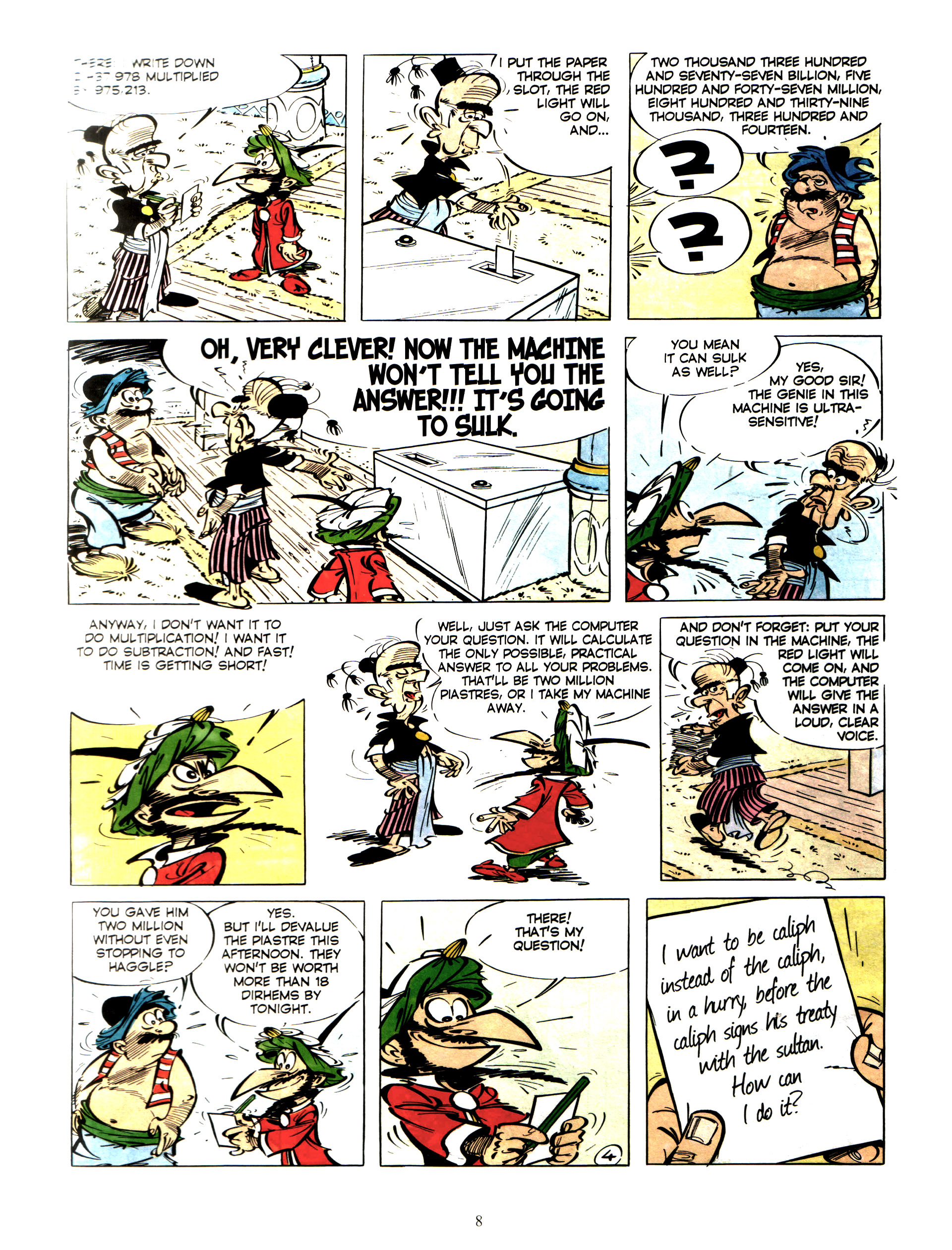 Read online Iznogoud comic -  Issue #4 - 6