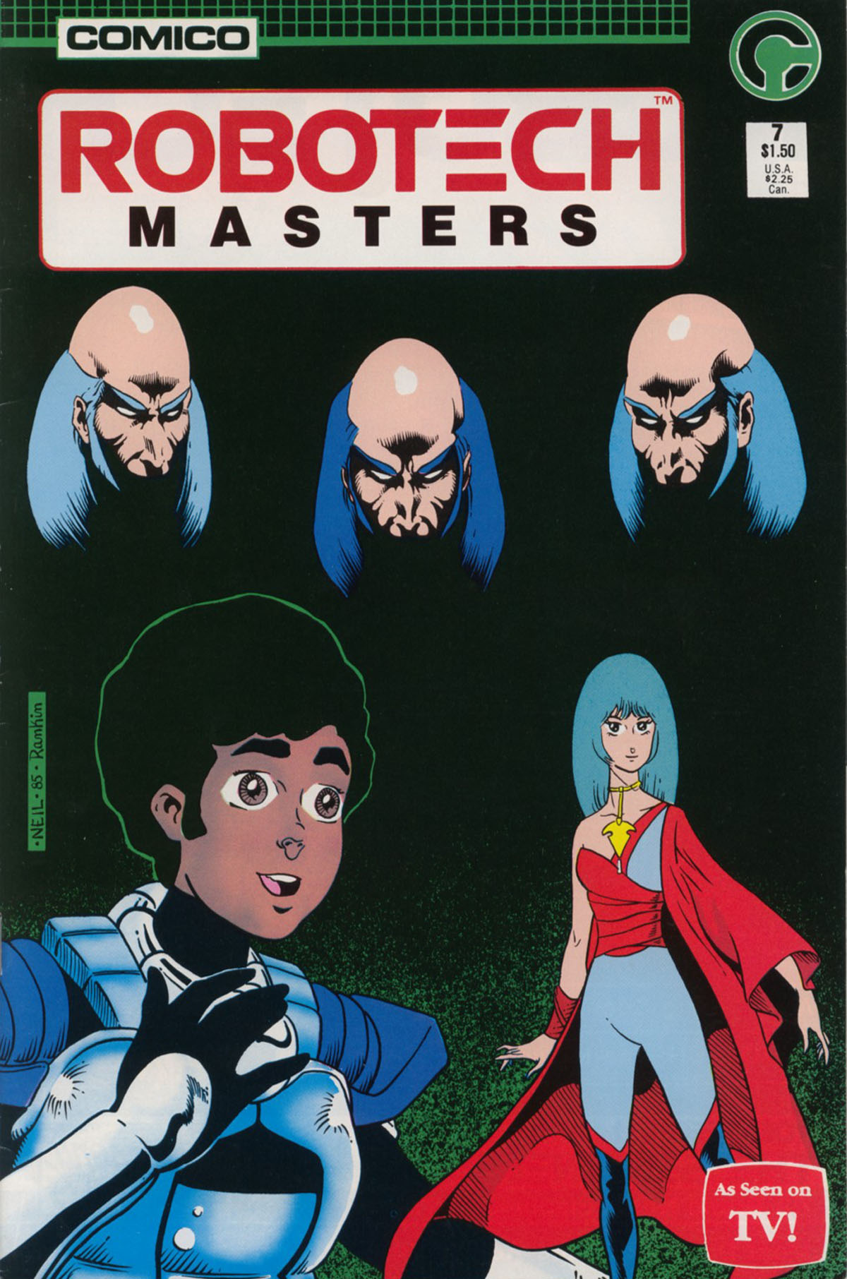 Read online Robotech Masters comic -  Issue #7 - 1
