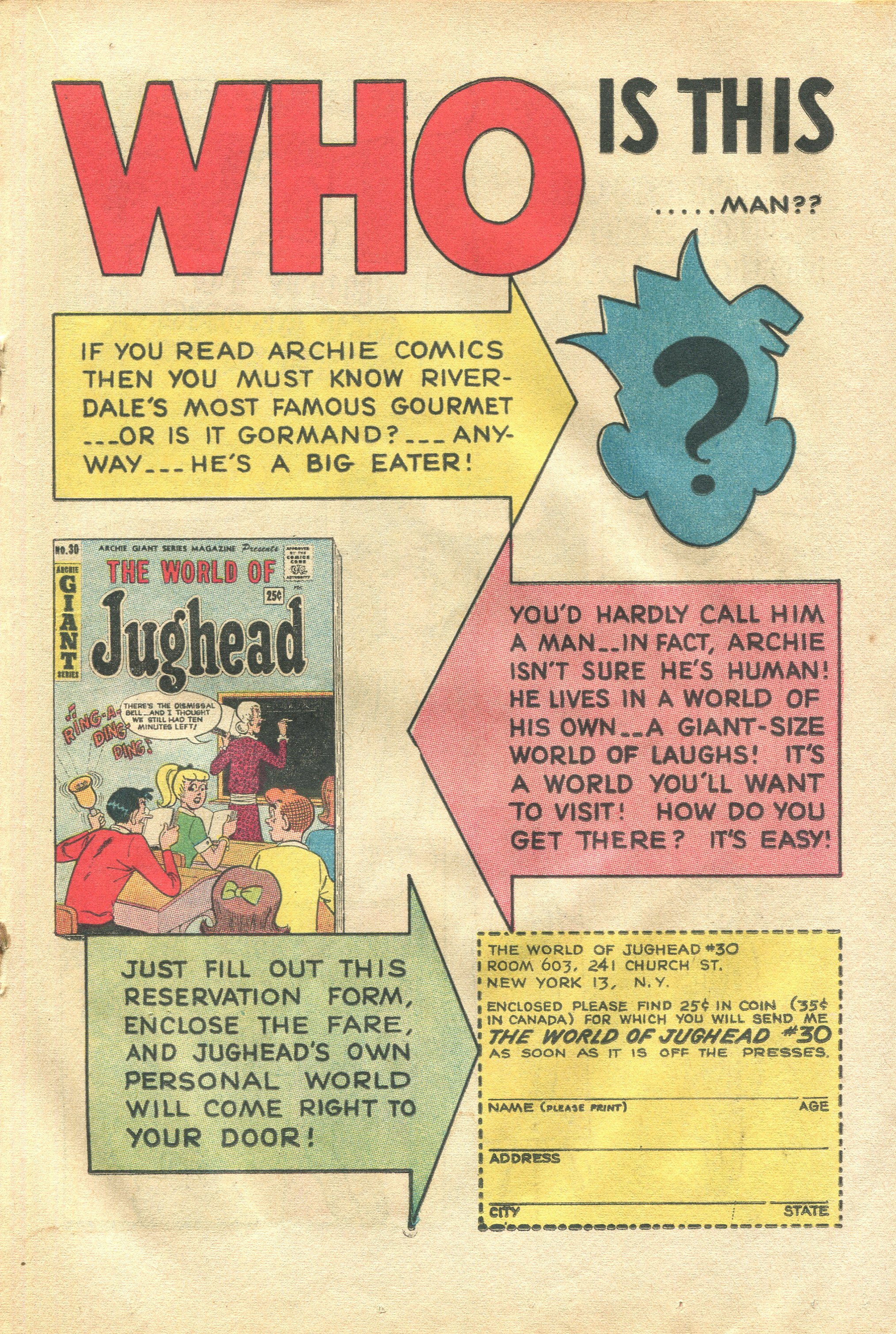 Read online Archie's Pal Jughead Comics comic -  Issue #113 - 19