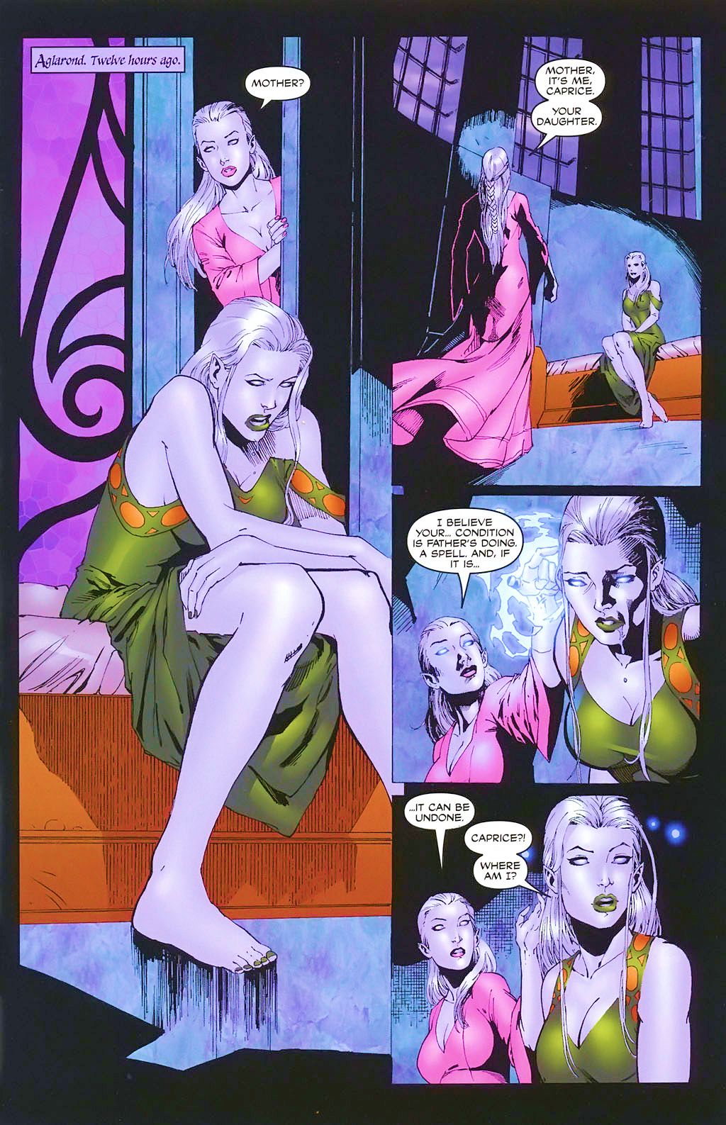 Read online Brian Pulido's Medieval Lady Death:  War of the Winds comic -  Issue #5 - 4