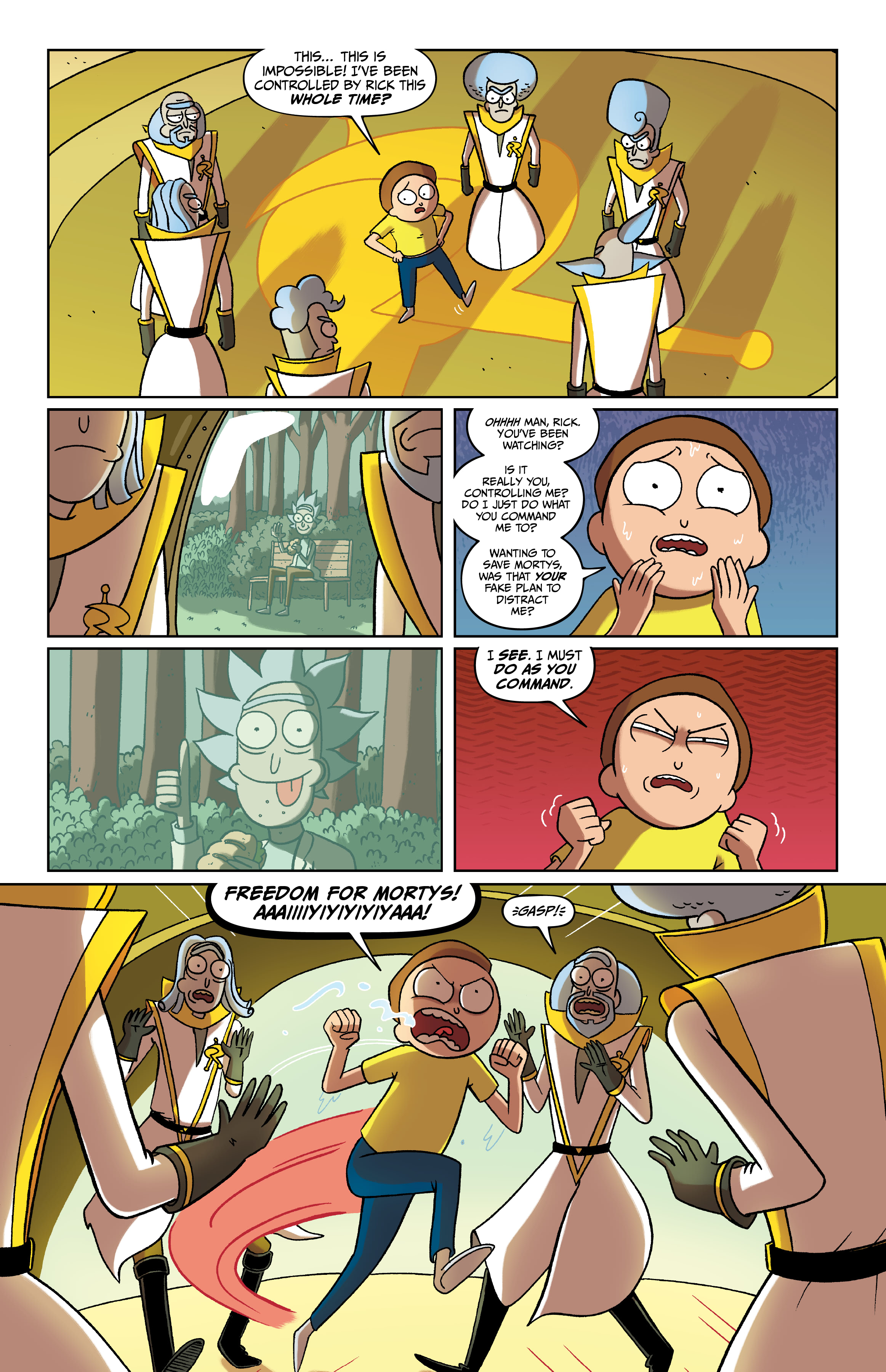 Read online Rick and Morty Deluxe Edition comic -  Issue # TPB 4 (Part 3) - 36