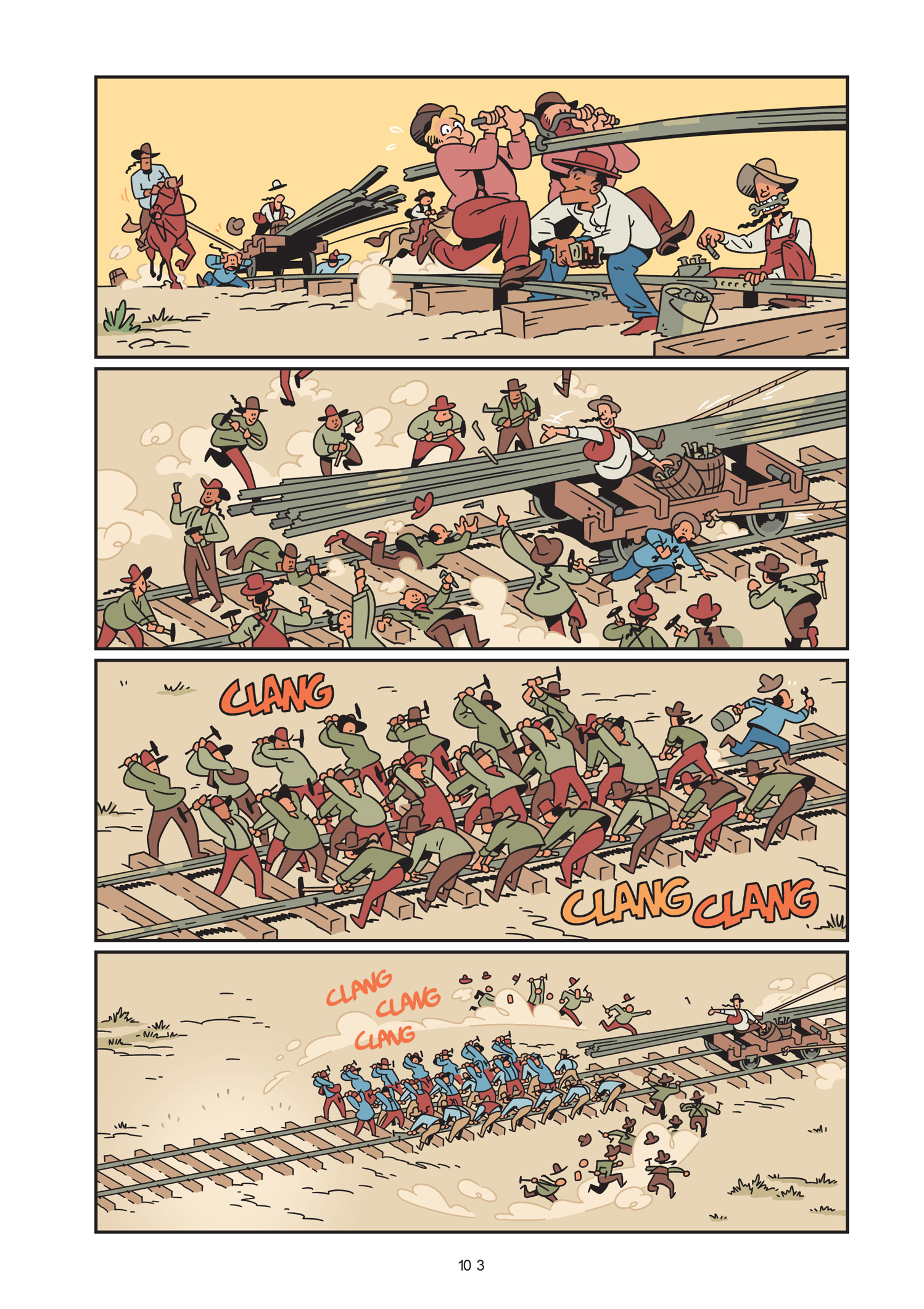Read online History Comics comic -  Issue # The Transcontinental Railroad - 112