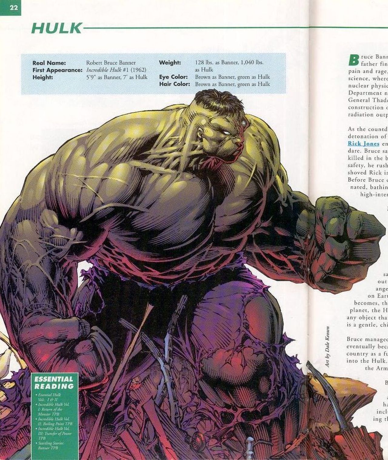 Read online Marvel Encyclopedia comic -  Issue # TPB 1 - 20