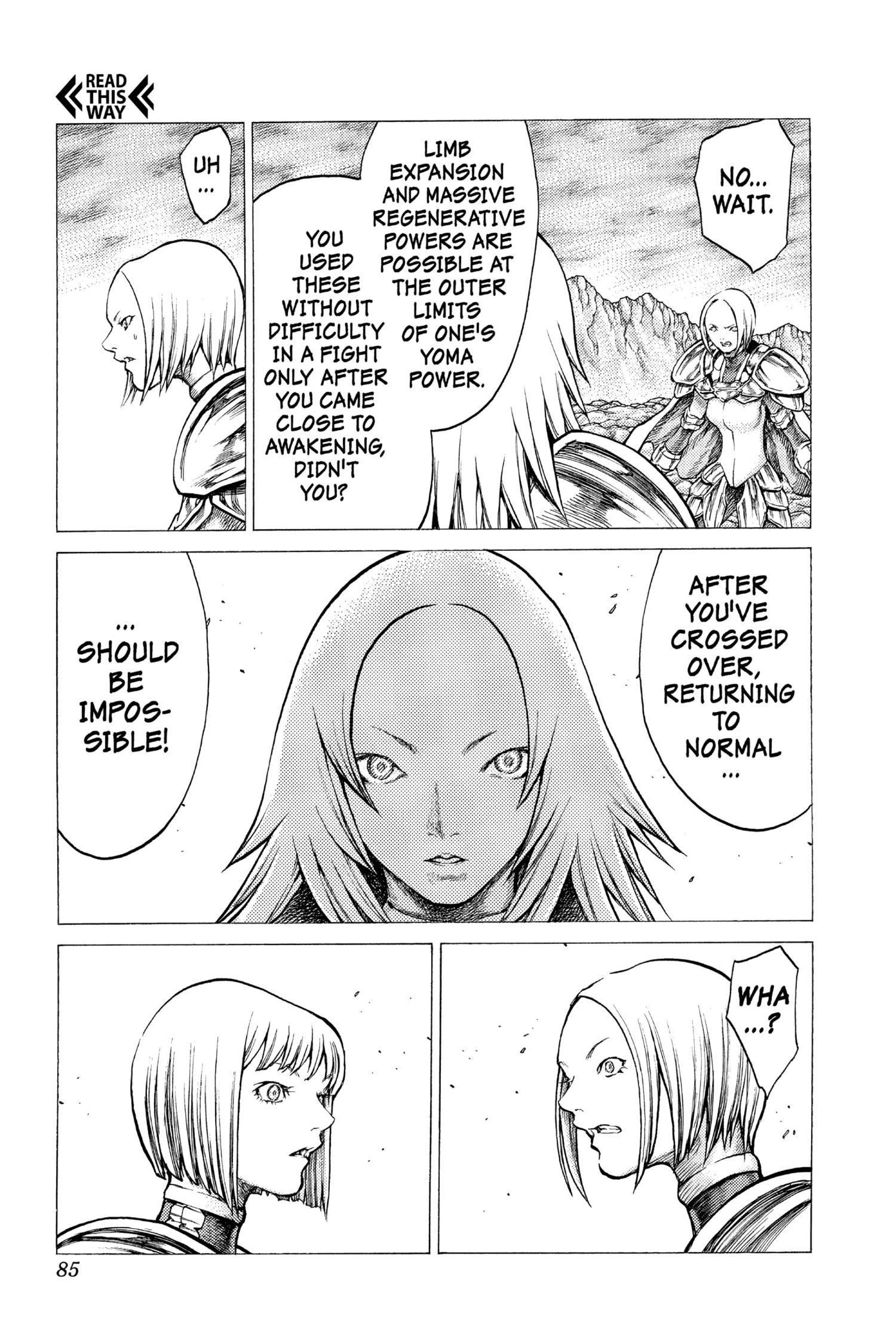 Read online Claymore comic -  Issue #6 - 81