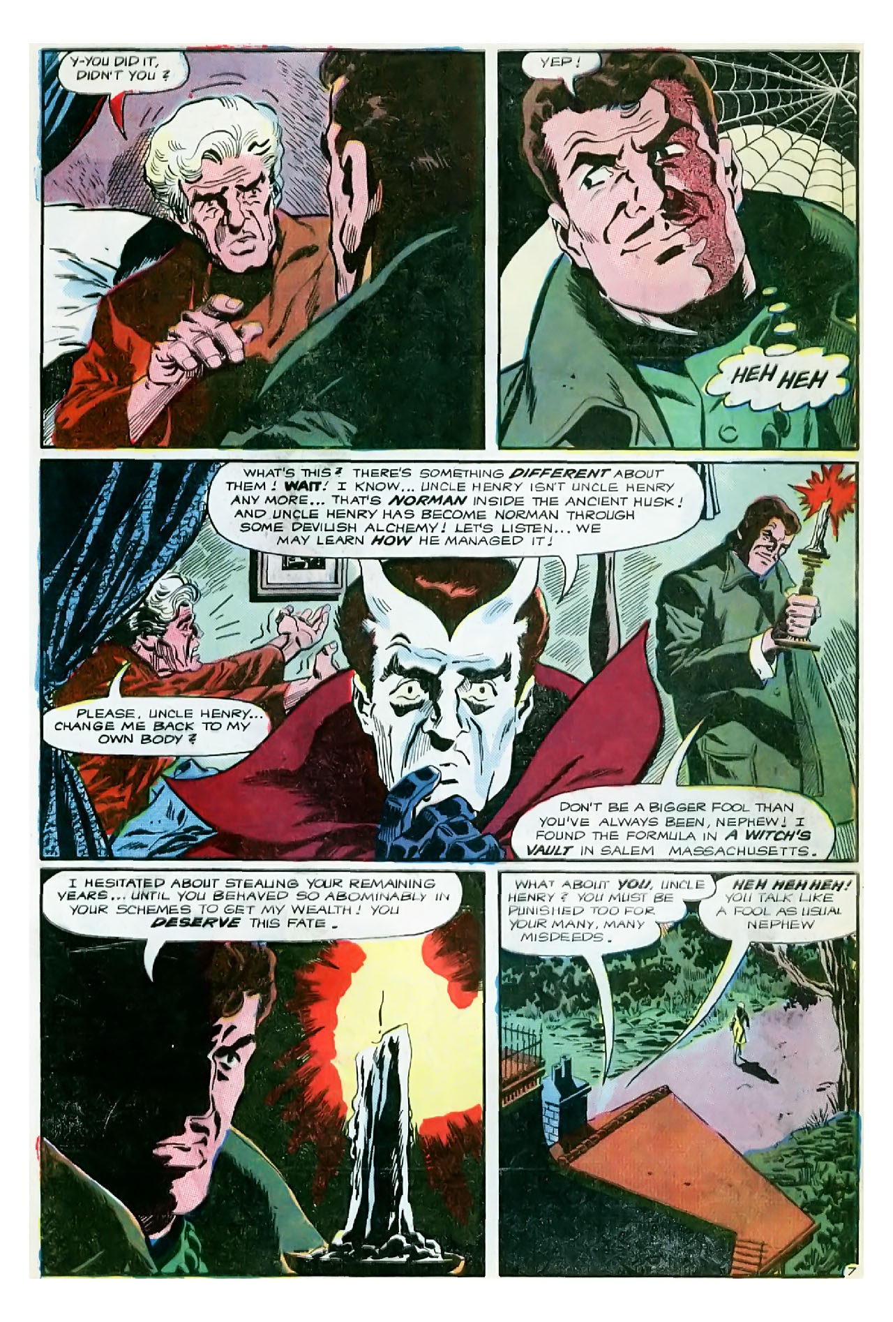 Read online Ghostly Tales comic -  Issue #72 - 32