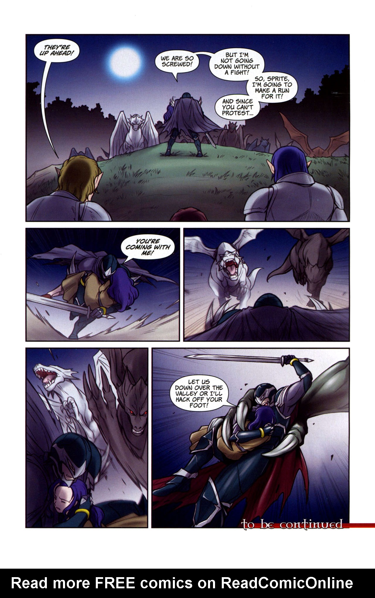 Read online Lords of Avalon: Knight of Darkness comic -  Issue #2 - 24
