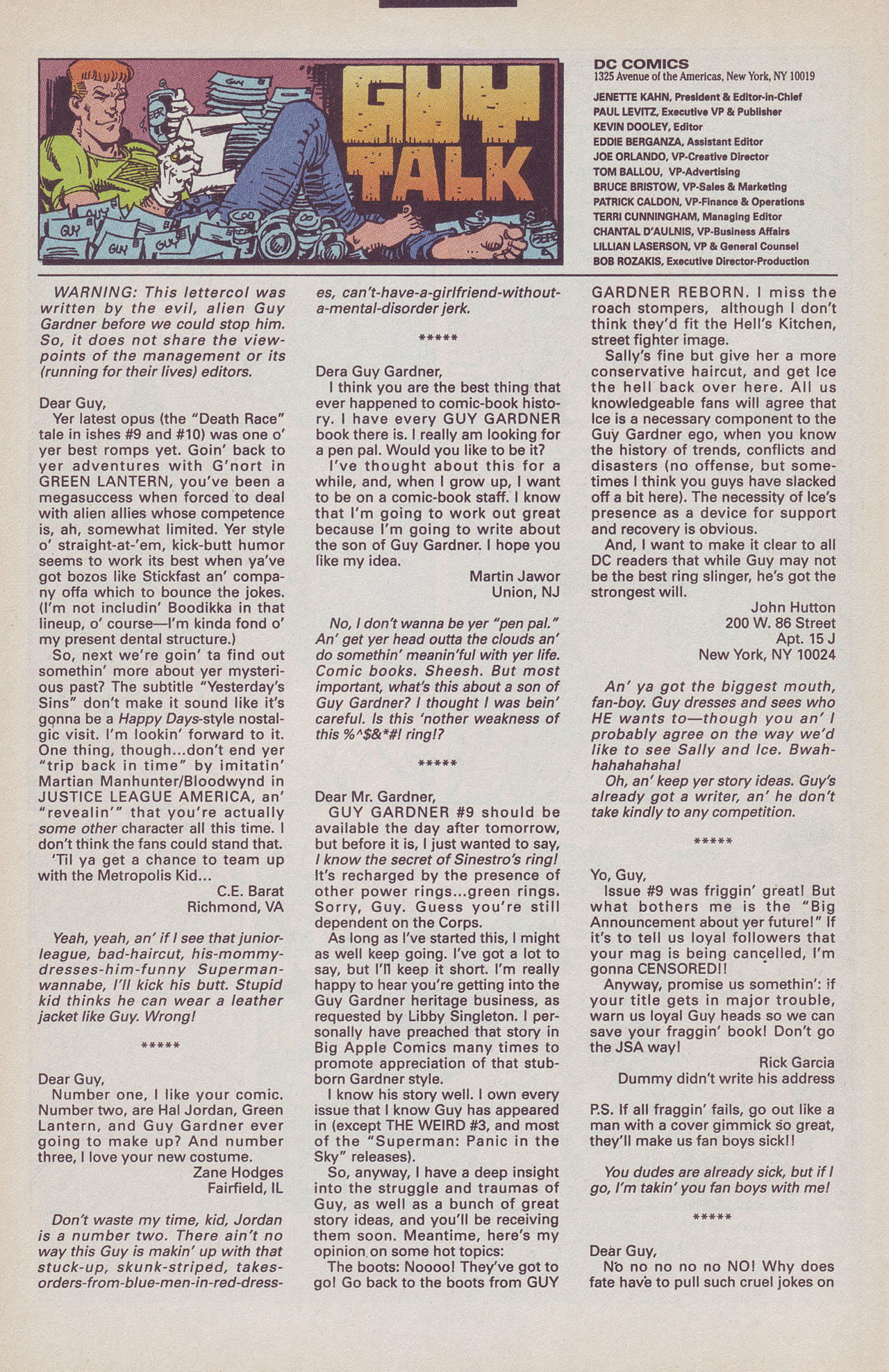Read online Guy Gardner comic -  Issue #15 - 30