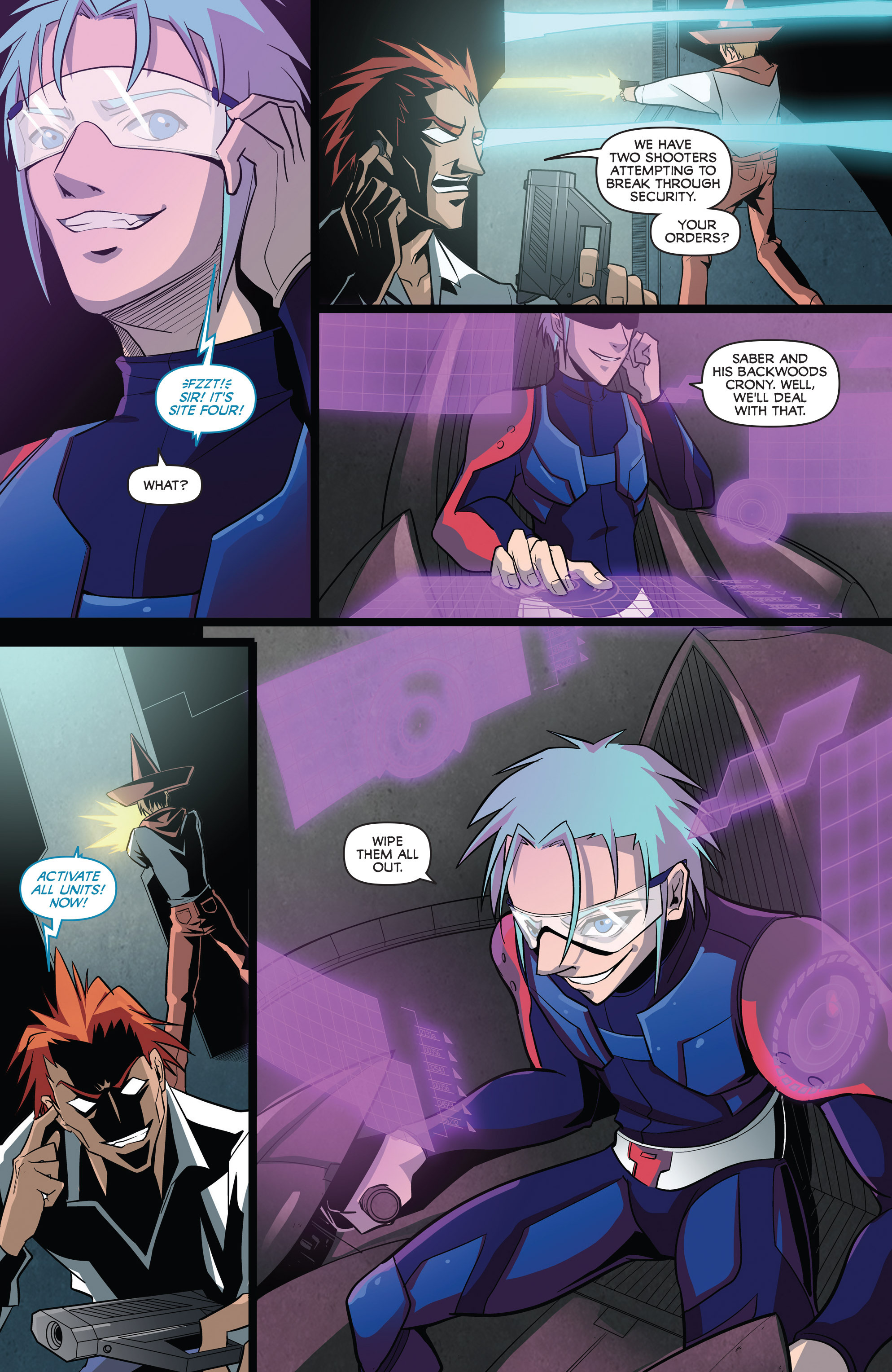 Read online Saber Rider and the Star Sheriffs comic -  Issue #3 - 5
