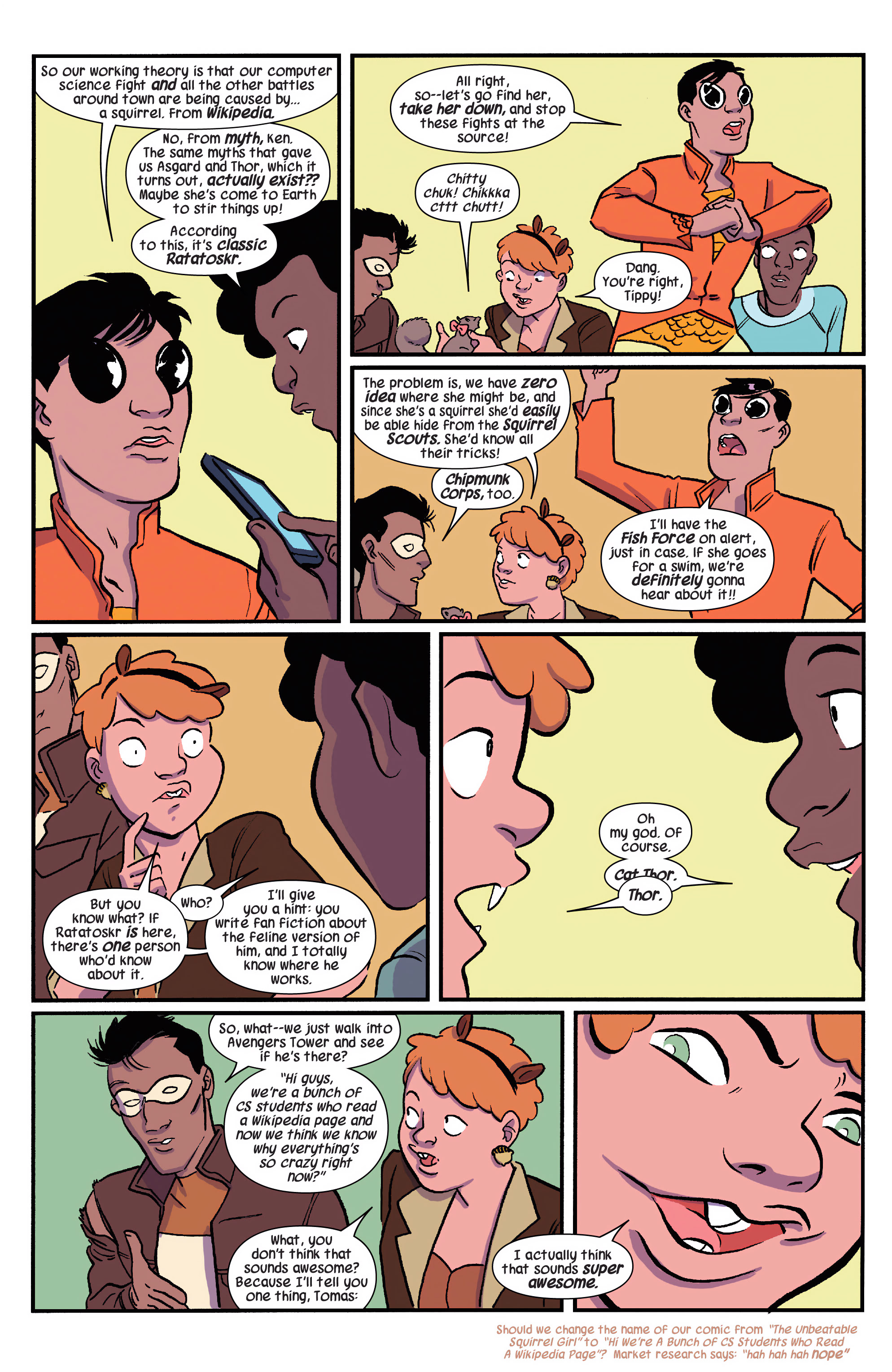 Read online The Unbeatable Squirrel Girl Omnibus comic -  Issue # TPB (Part 2) - 54