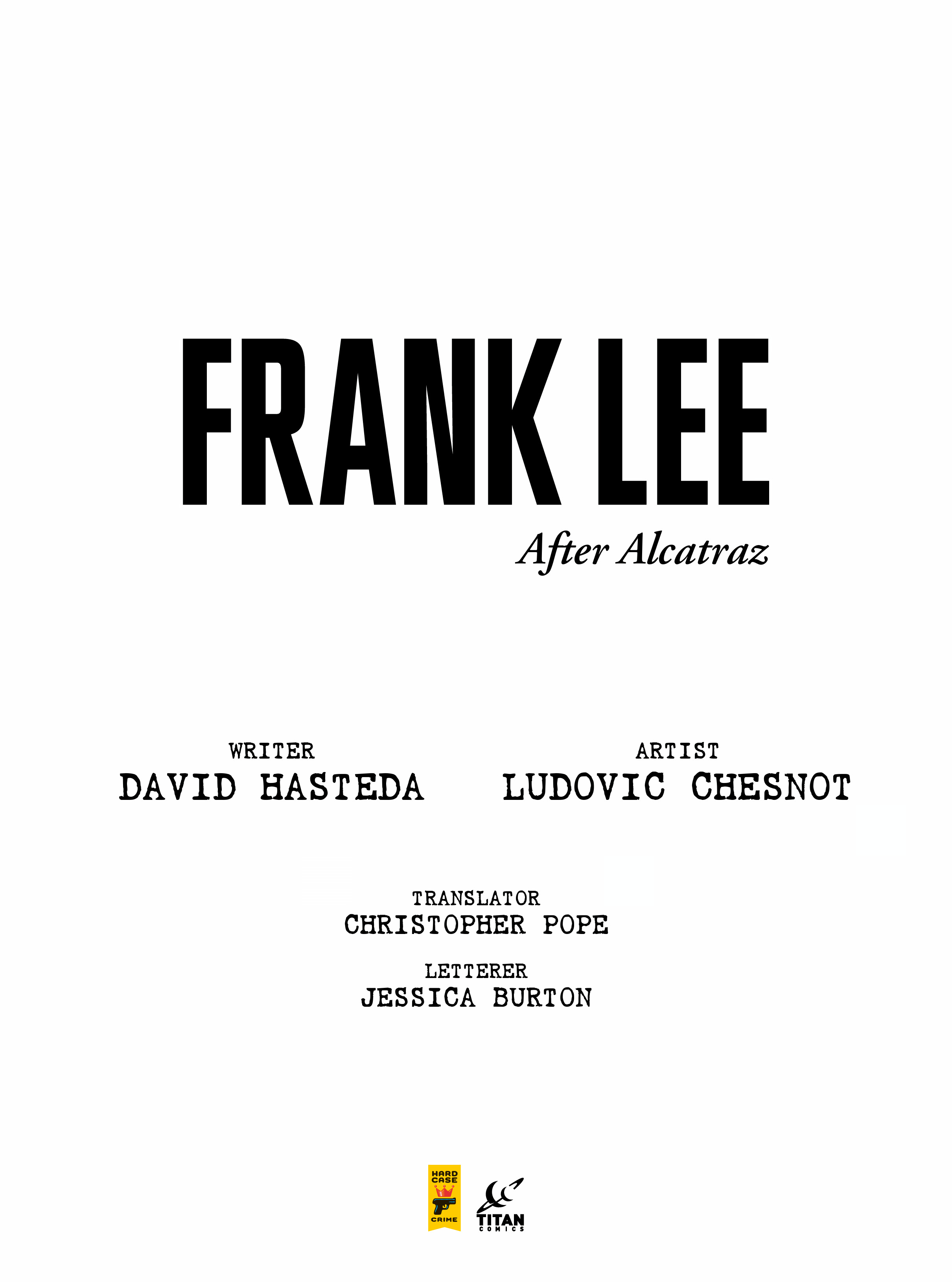 Read online Frank Lee: After Alcatraz comic -  Issue # TPB - 2