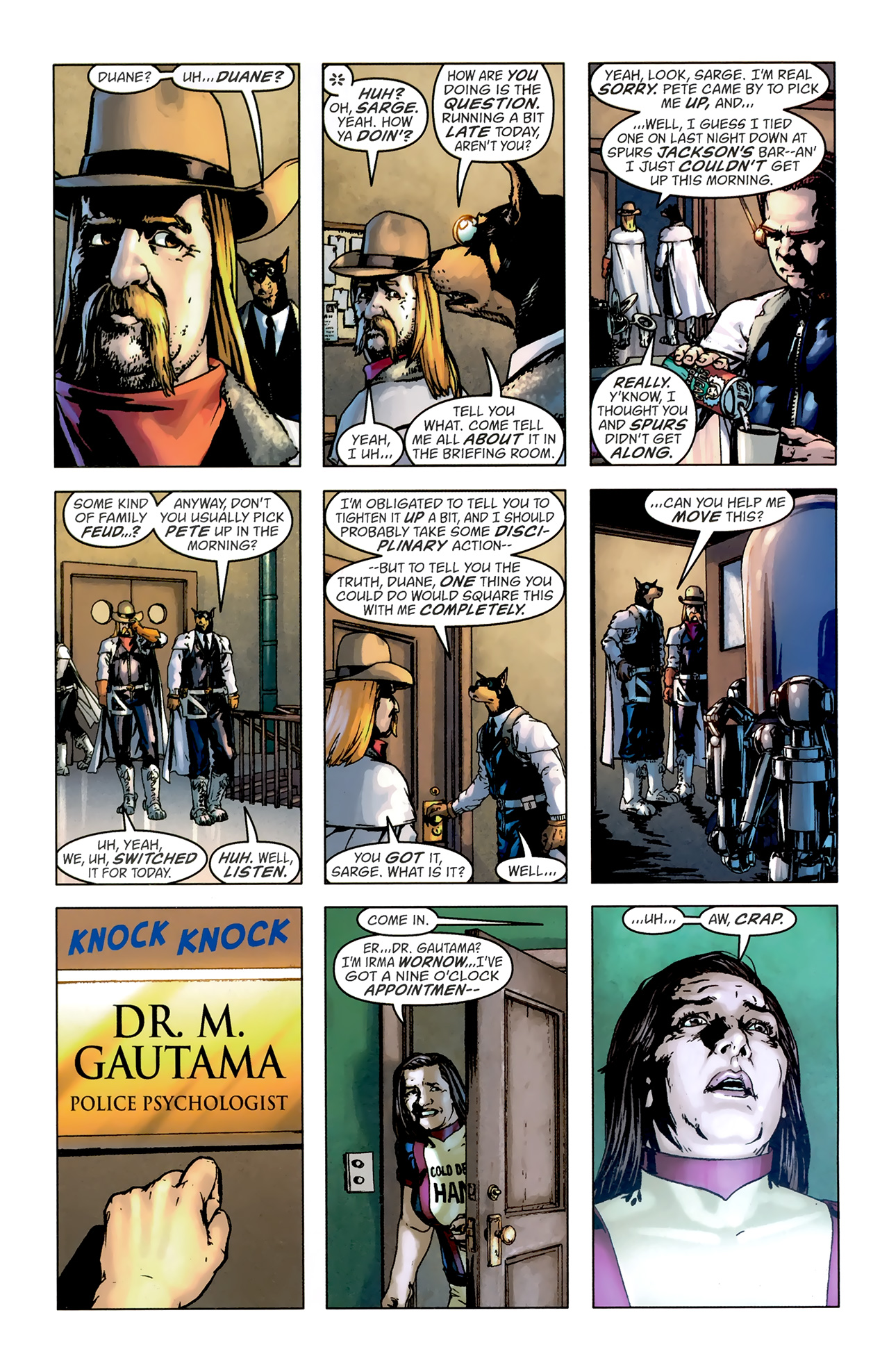 Read online Top 10 Season Two comic -  Issue #4 - 10