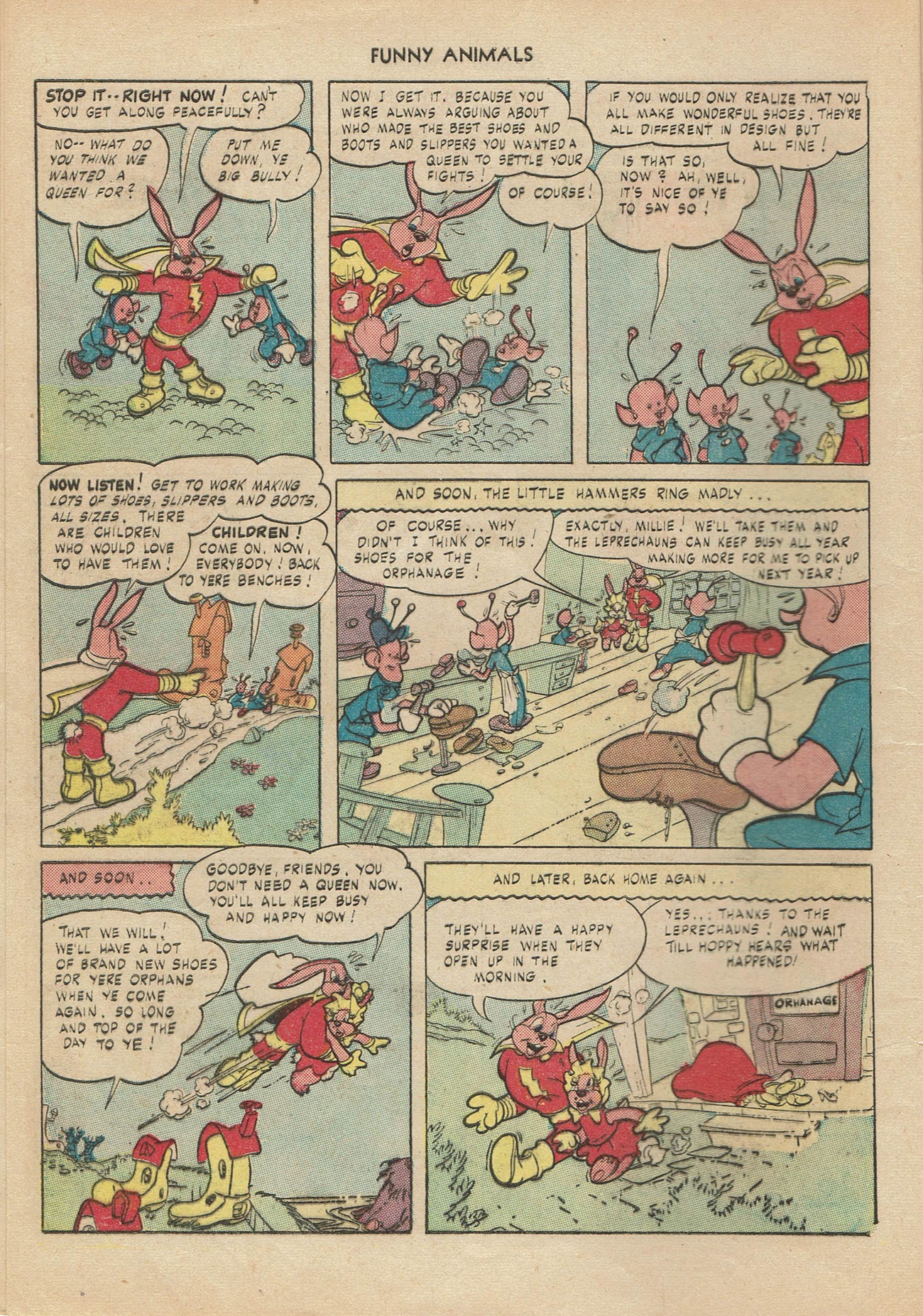 Read online Fawcett's Funny Animals comic -  Issue #39 - 10