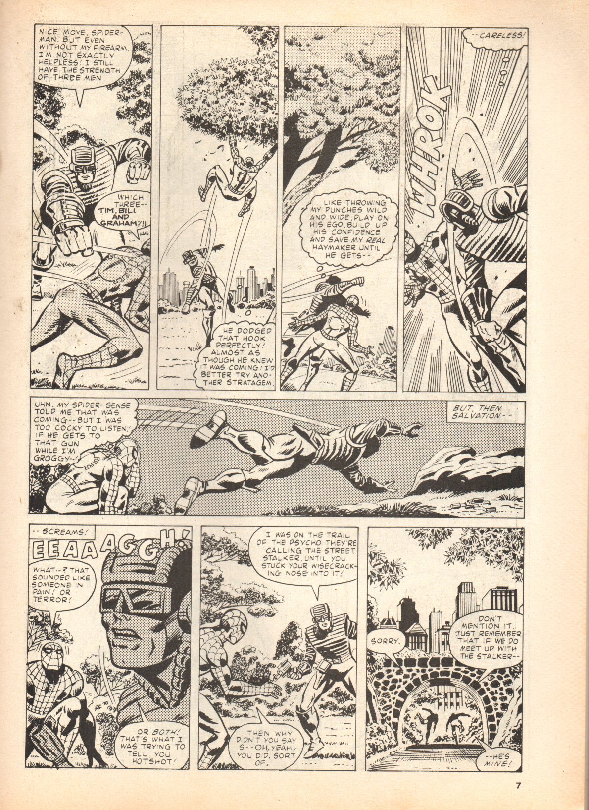 Read online Spider-Man Special comic -  Issue #1981W - 7