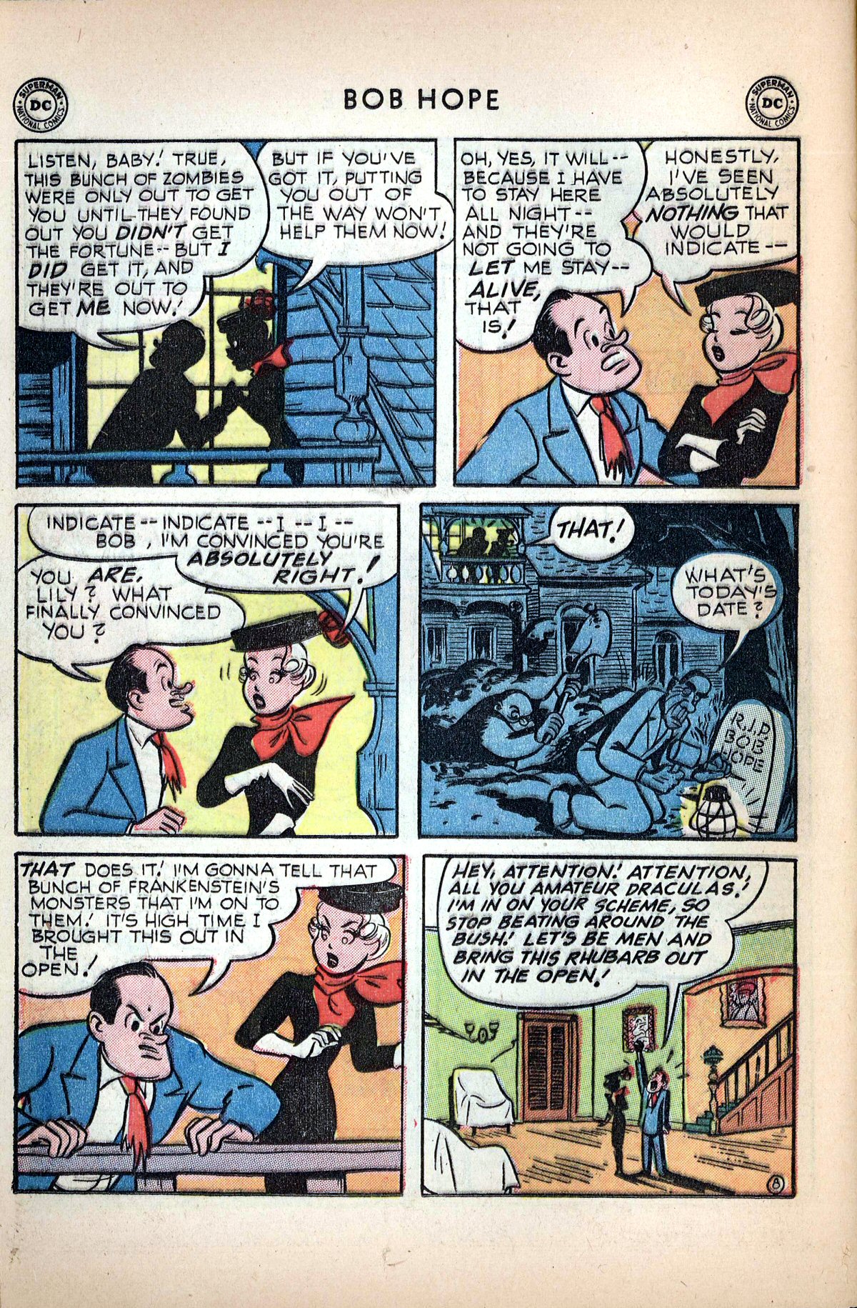 Read online The Adventures of Bob Hope comic -  Issue #9 - 36
