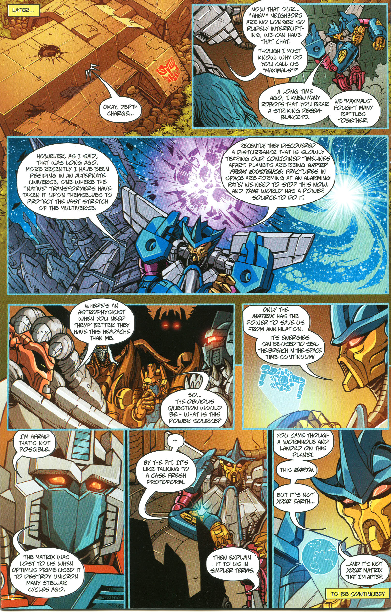 Read online Transformers: Collectors' Club comic -  Issue #51 - 12