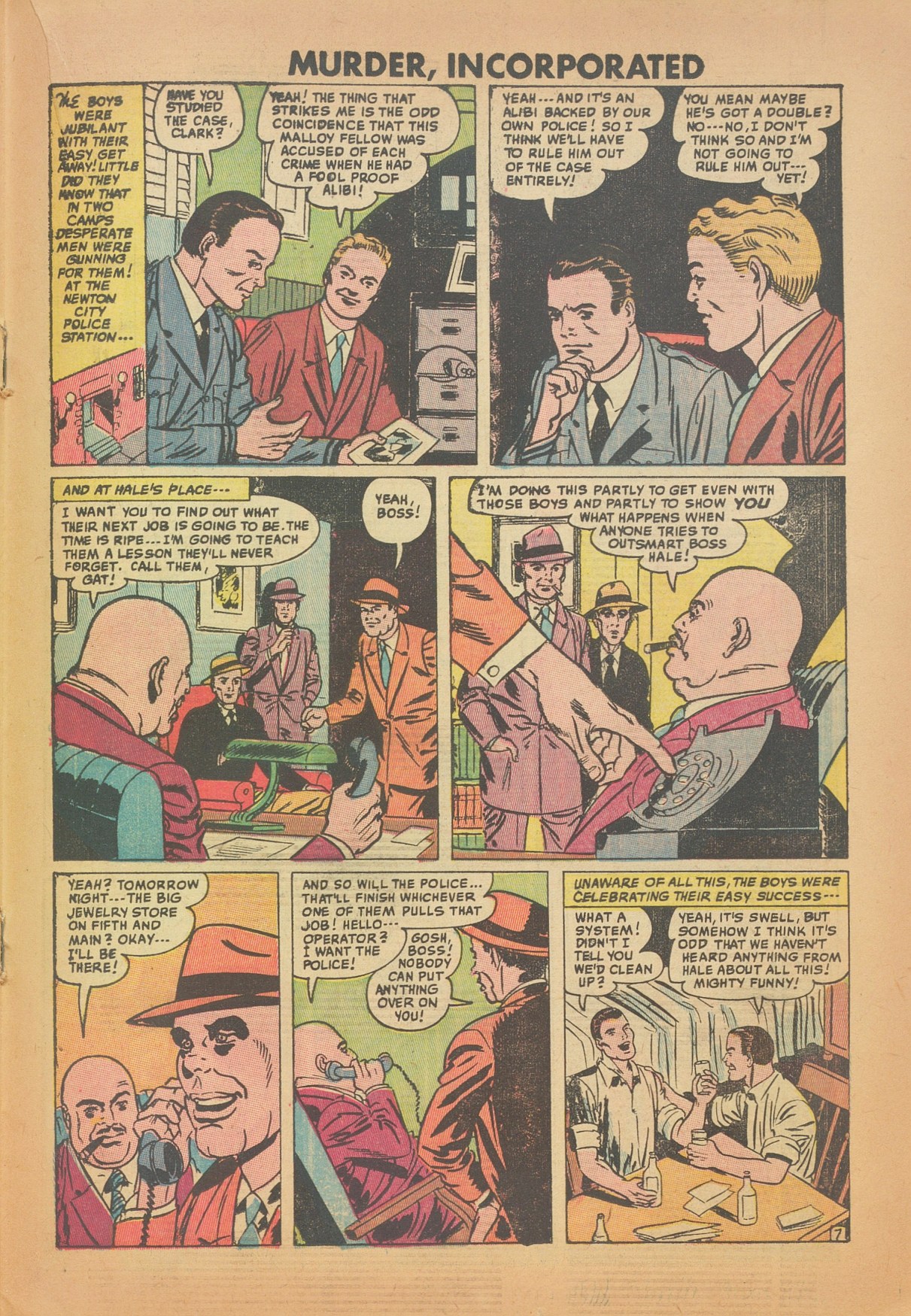Read online Murder Incorporated (1950) comic -  Issue #2 - 19