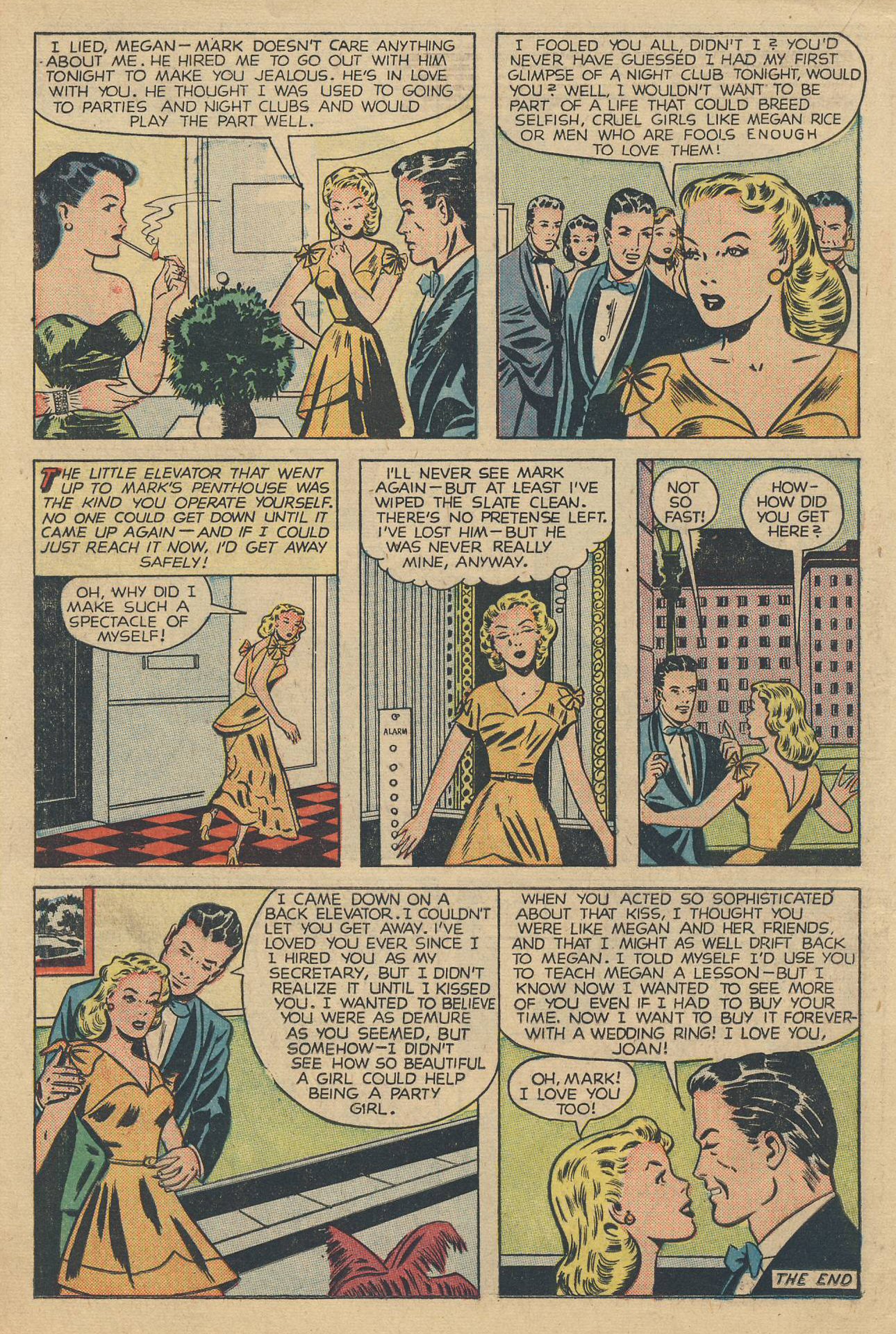 Read online Glamorous Romances comic -  Issue #43 - 18