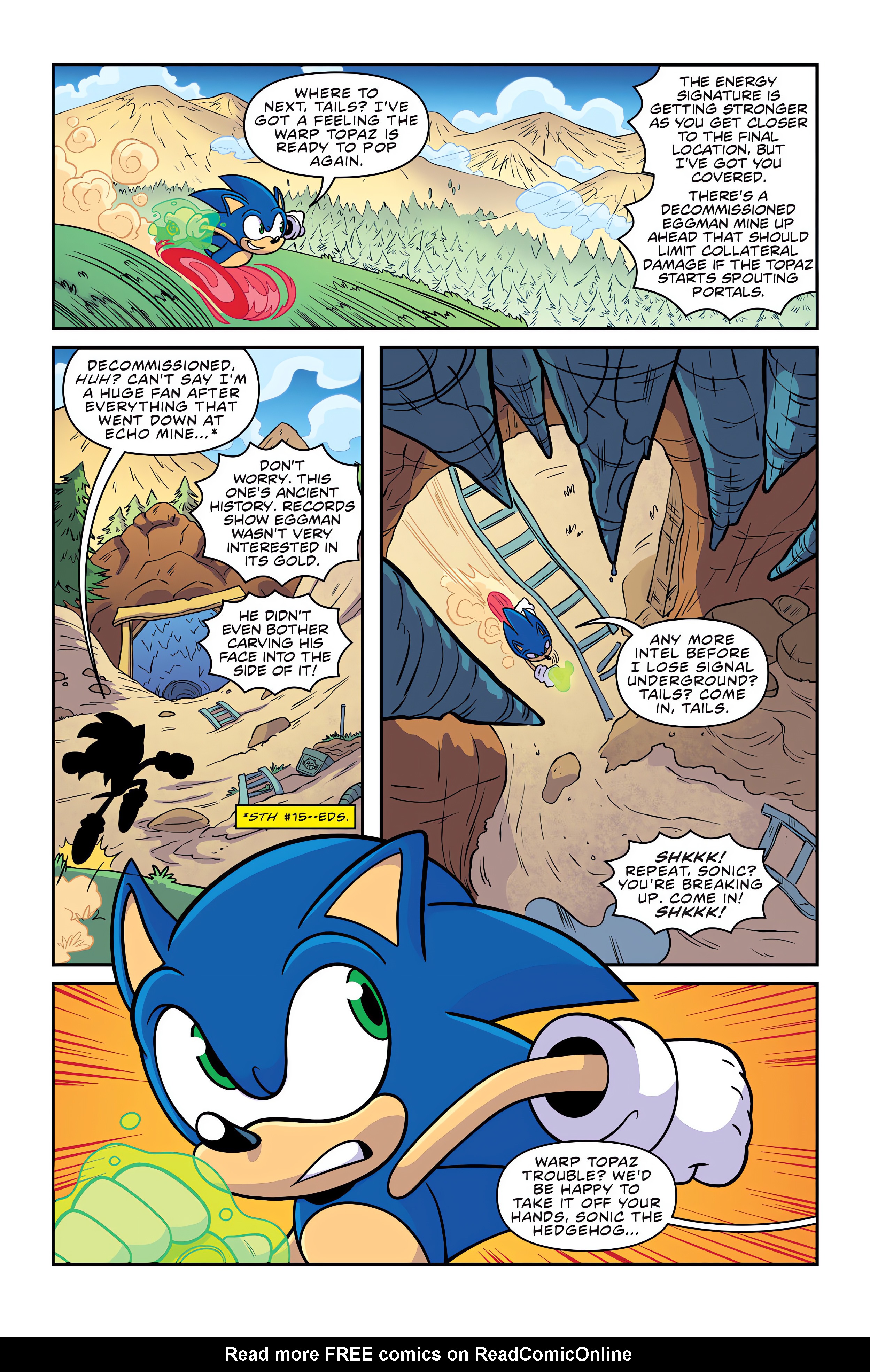 Read online Sonic the Hedgehog’s 900th Adventure comic -  Issue # Full - 34