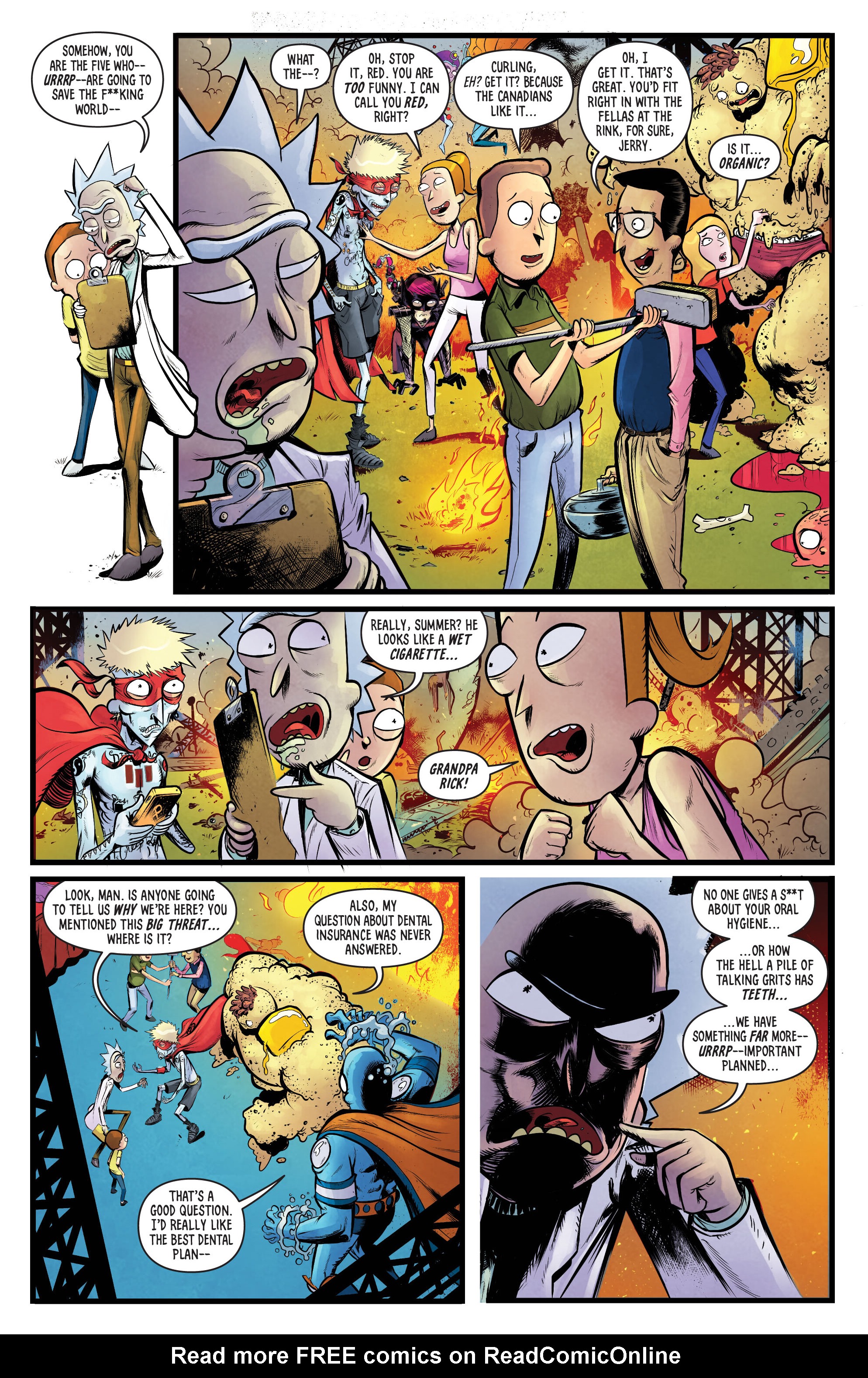Read online Rick and Morty: Crisis on C-137 comic -  Issue # TPB - 33