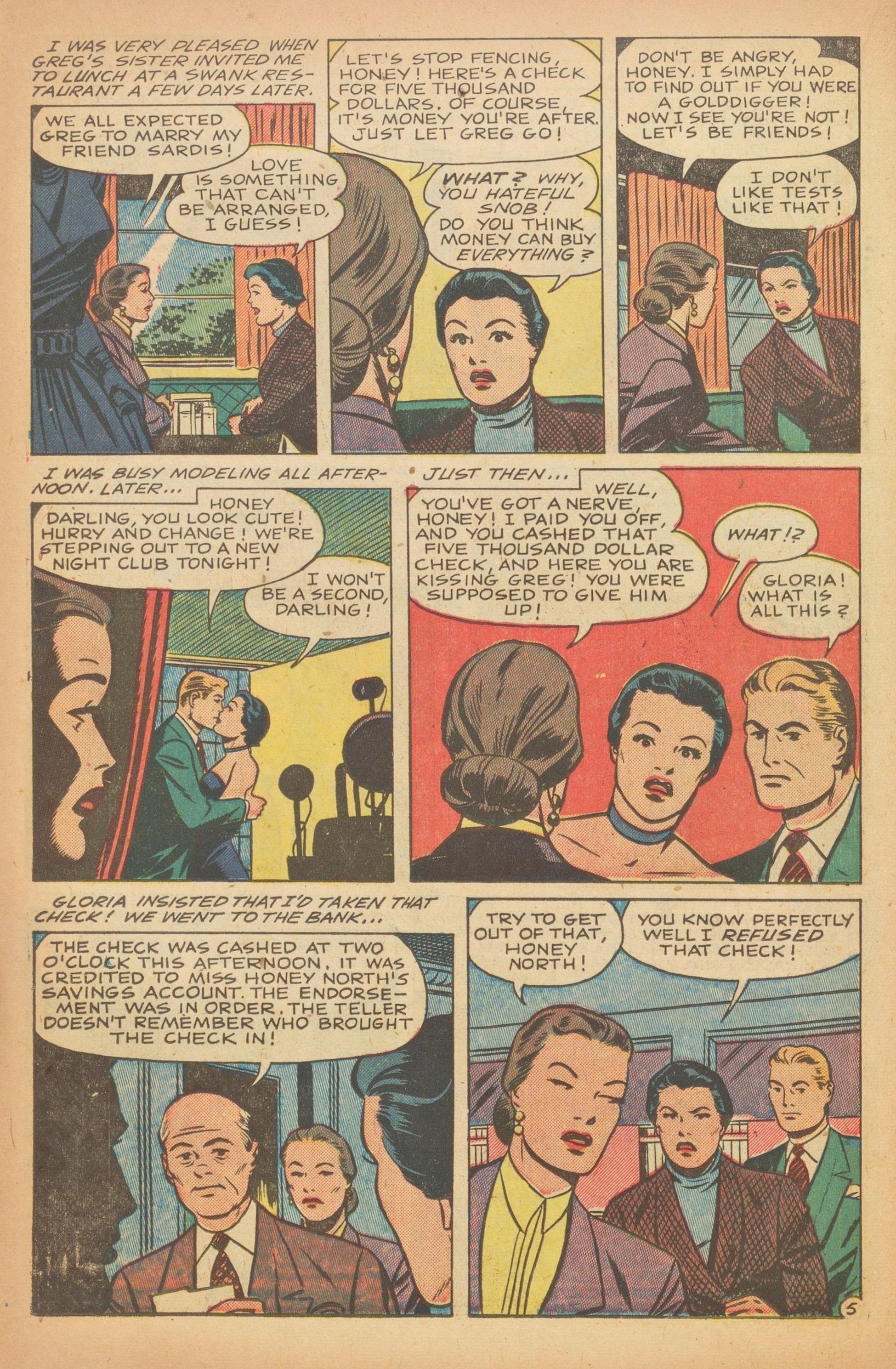 Read online Glamorous Romances comic -  Issue #58 - 14